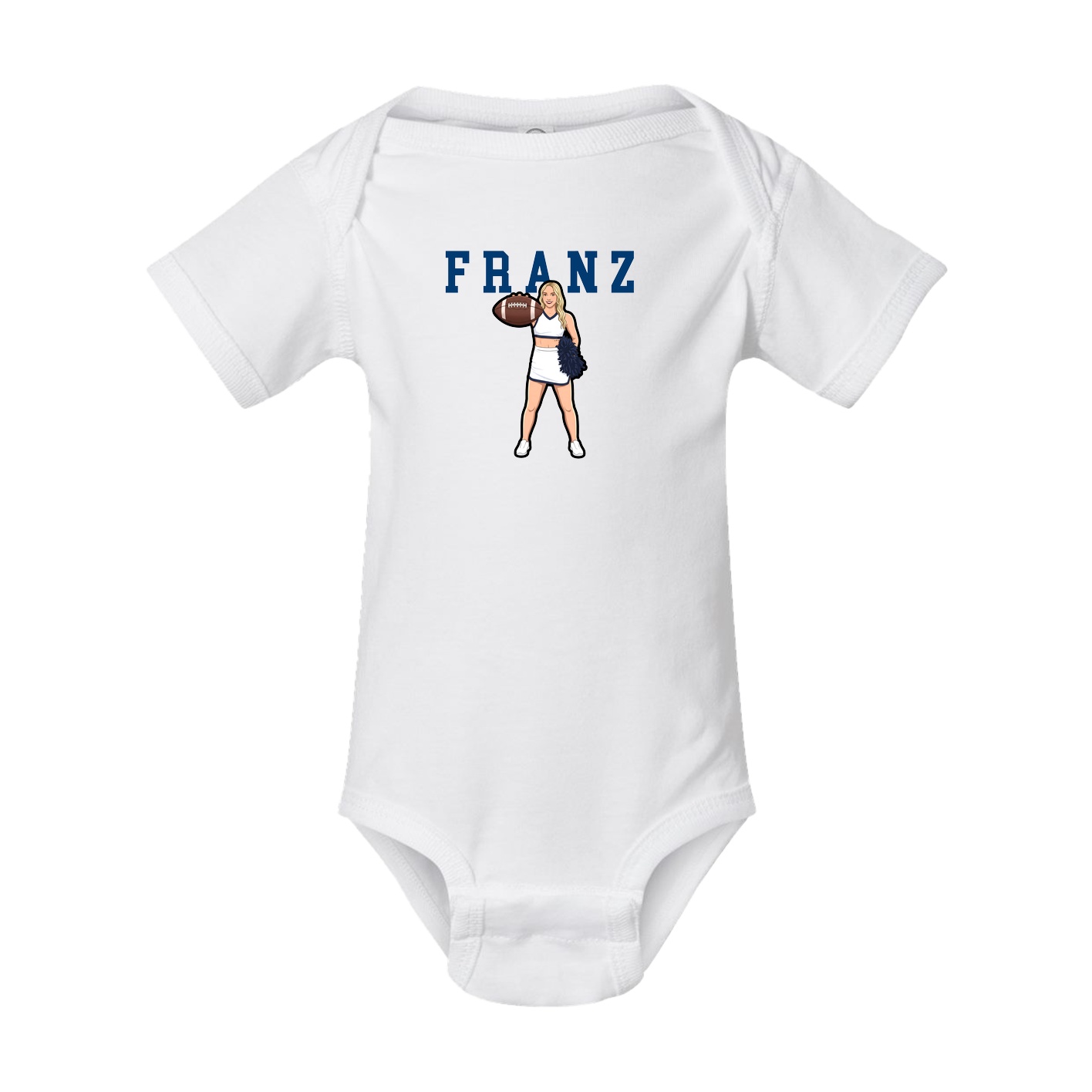 Baby Onesie — Shirsey in White