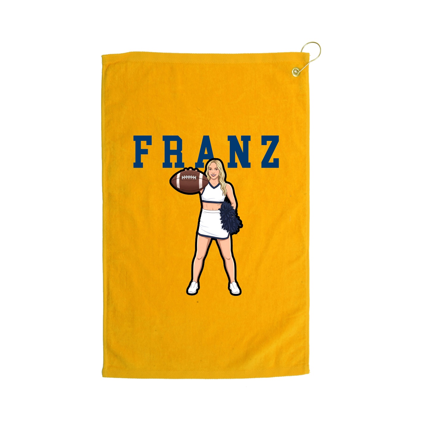 Golf Towel — Shirsey in Gold