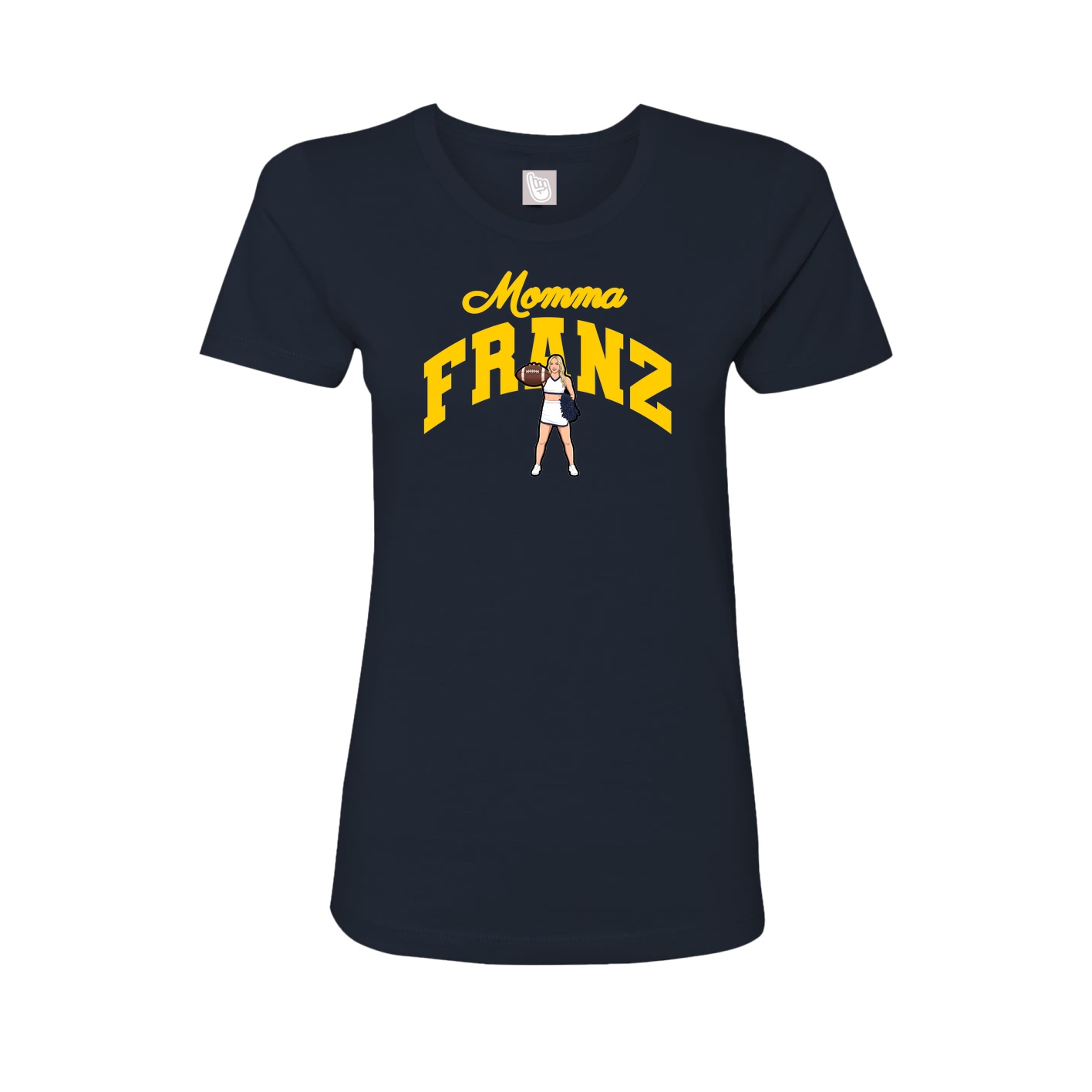Womens Tee — Mothers Day Arch in Navy