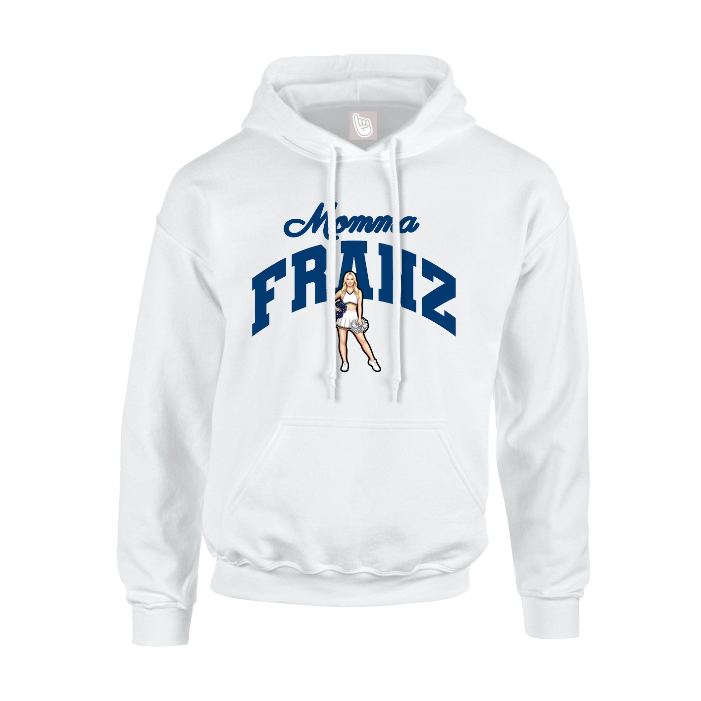 Youth Hoodie — Mothers Day Arch in White