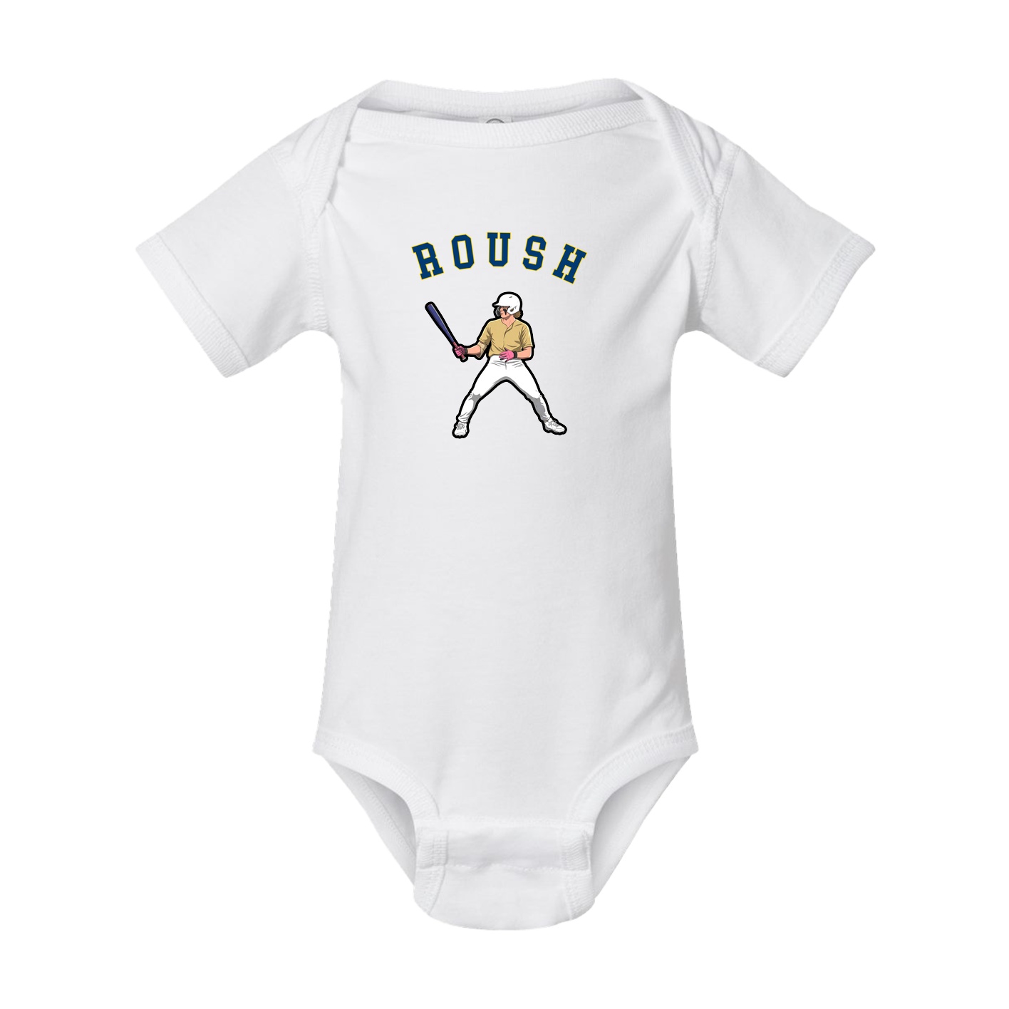 Baby Onesie — Shirsey Arch in White