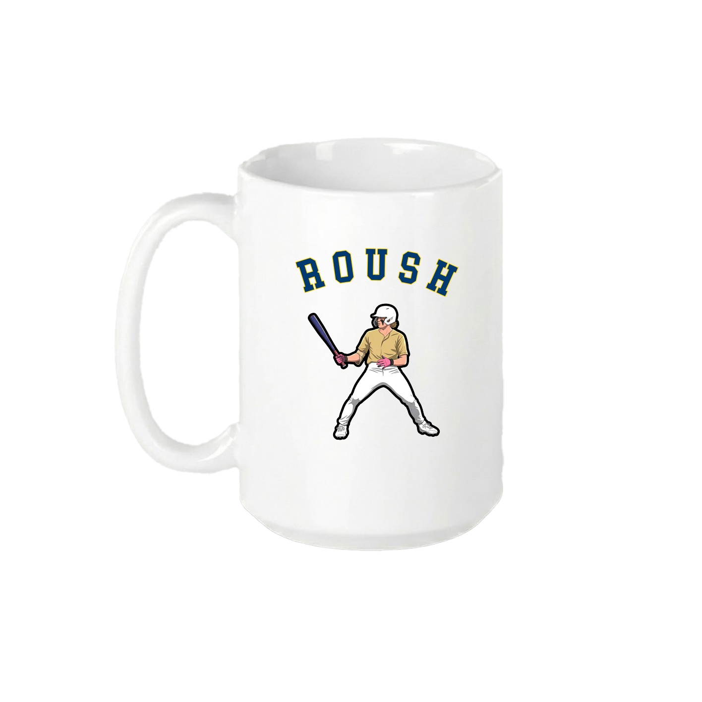 15oz Coffee Mug — Shirsey Arch in White