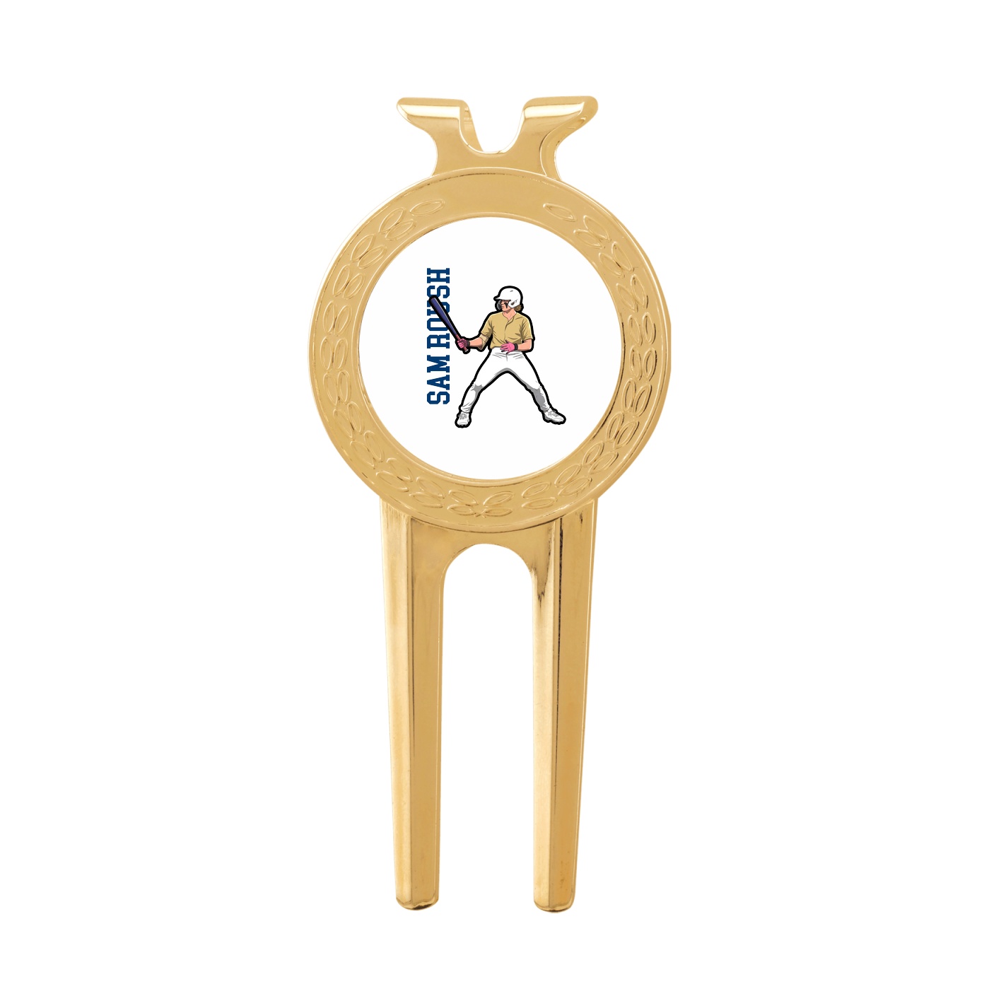 Divot Tool with Ball Marker — Name Vertical in Classic