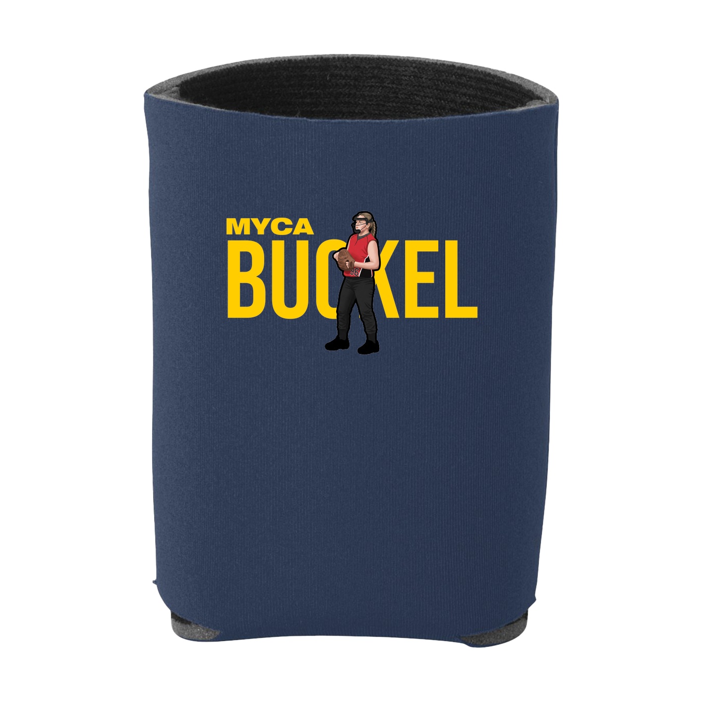 Can Holder — Player Name in Navy