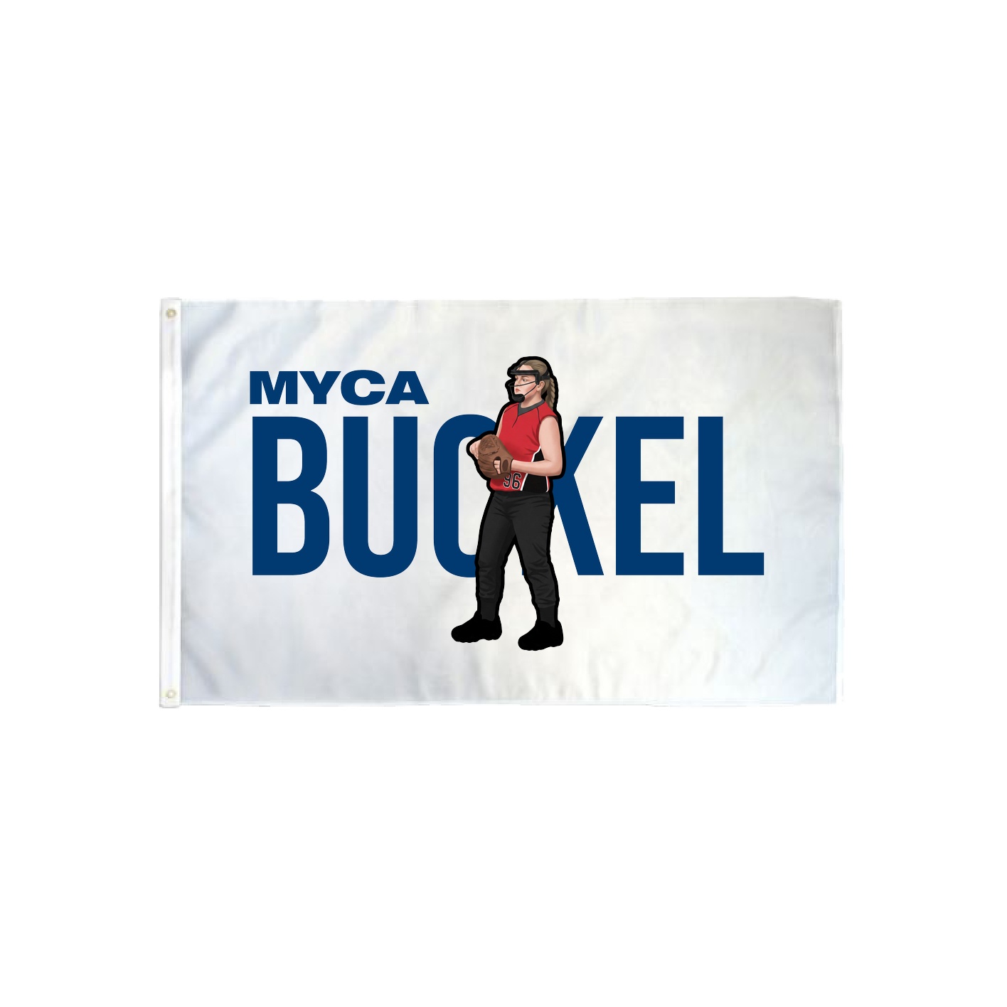 3x5 Flag — Player Name in Classic