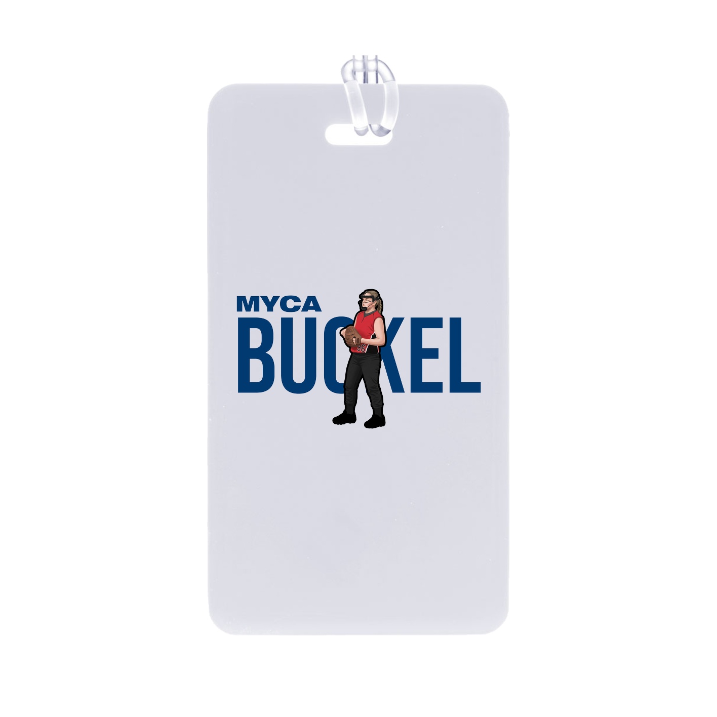 Bag Tag — Player Name in Classic