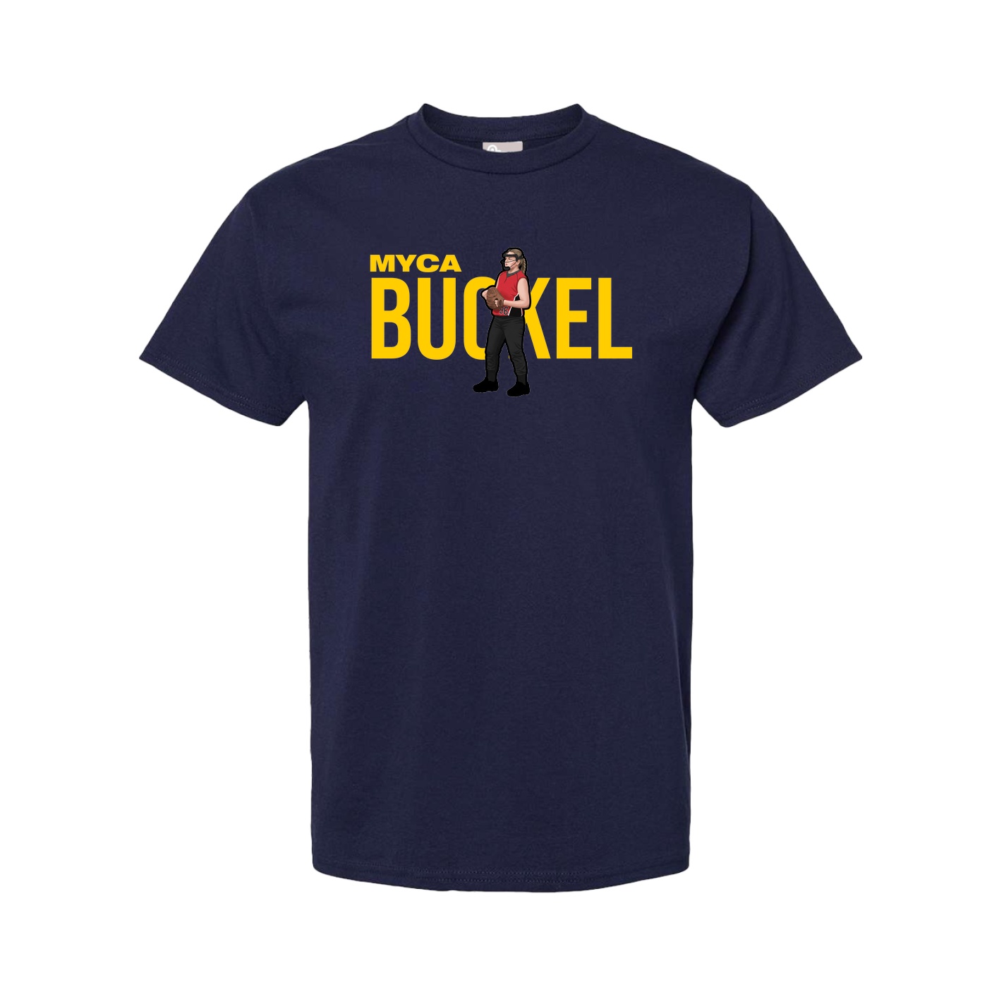 Tee — Player Name in Navy