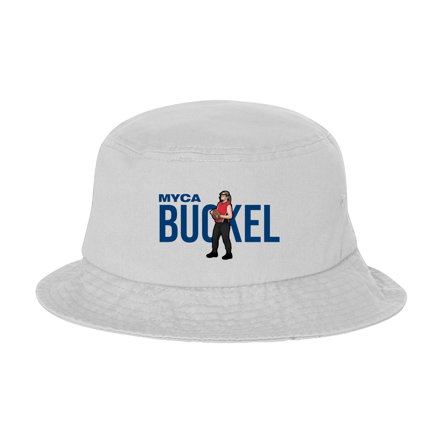 Bucket Cap — Player Name in White
