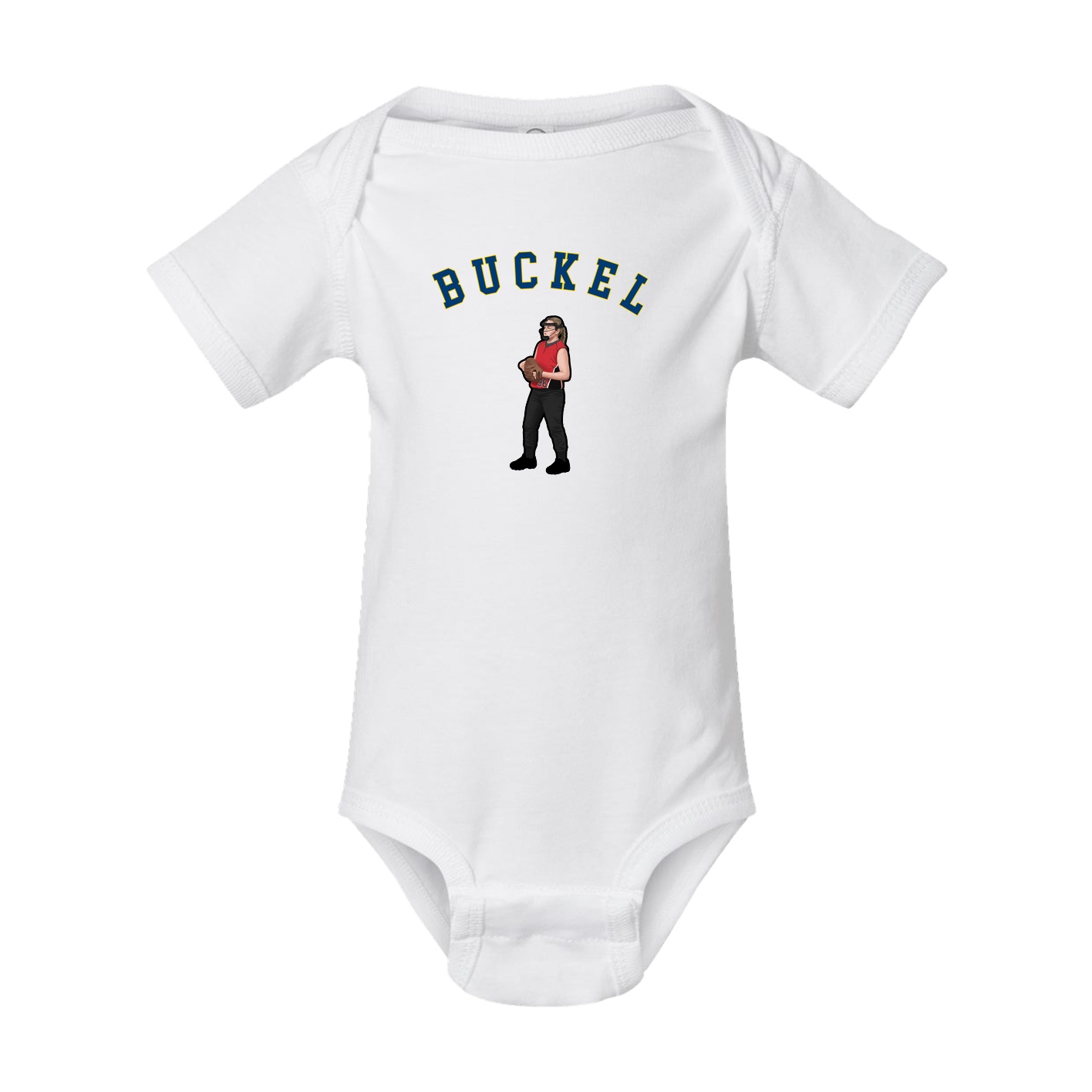 Baby Onesie — Shirsey Arch in White