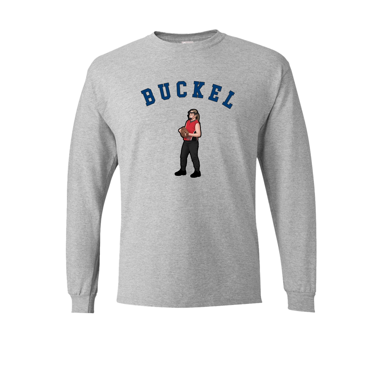 Long Sleeve Tee — Shirsey Arch in Grey