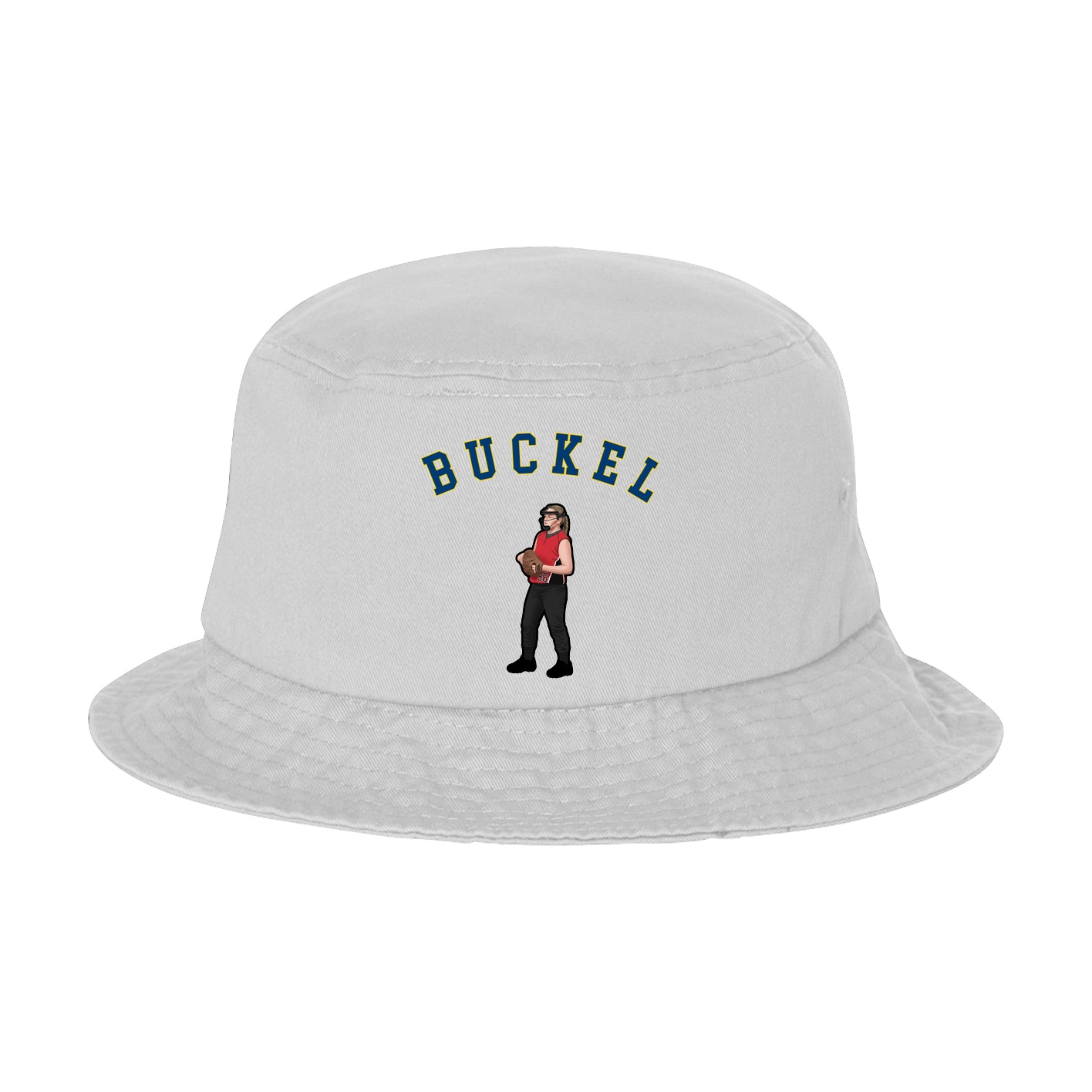 Bucket Cap — Shirsey Arch in White