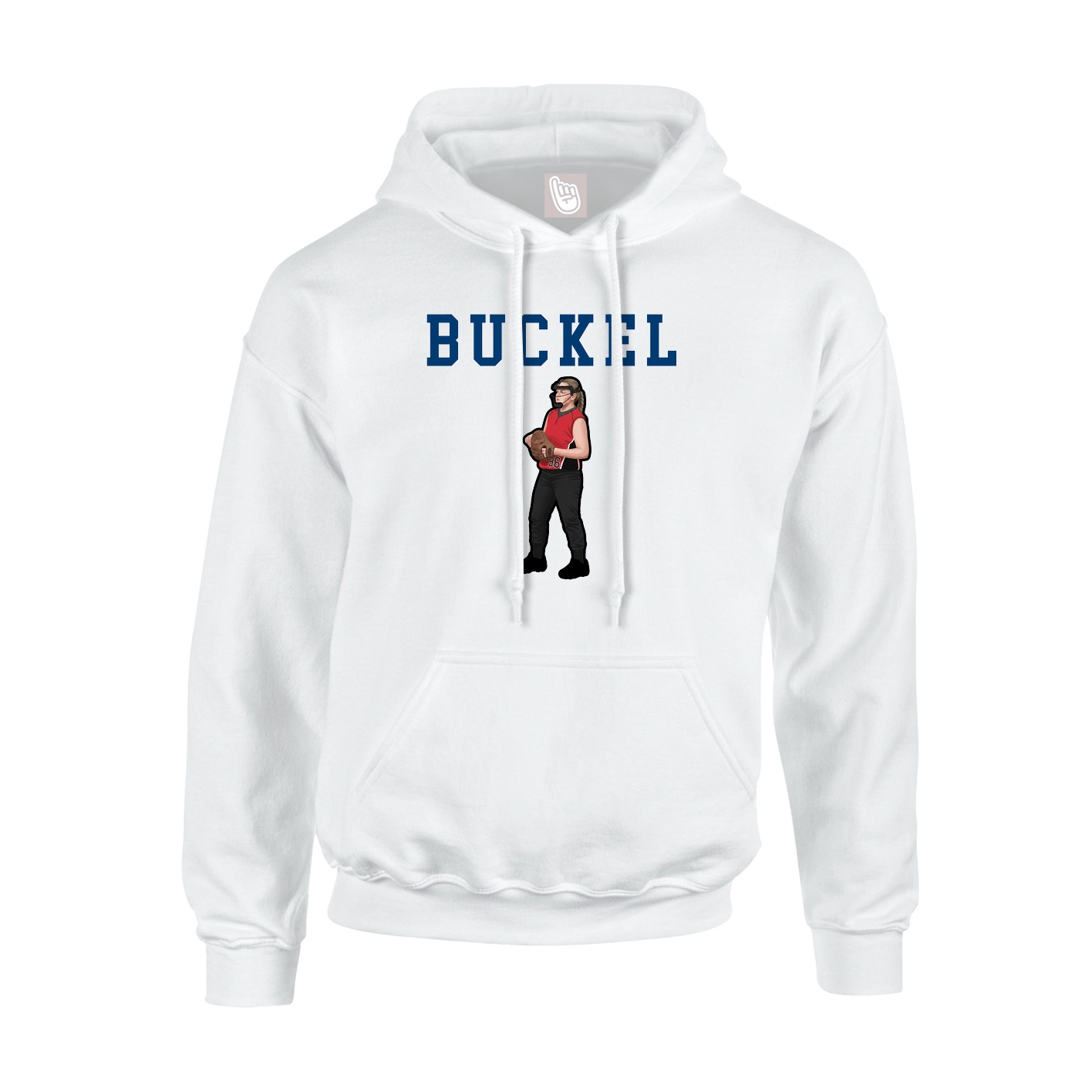 Youth Hoodie — Shirsey in White