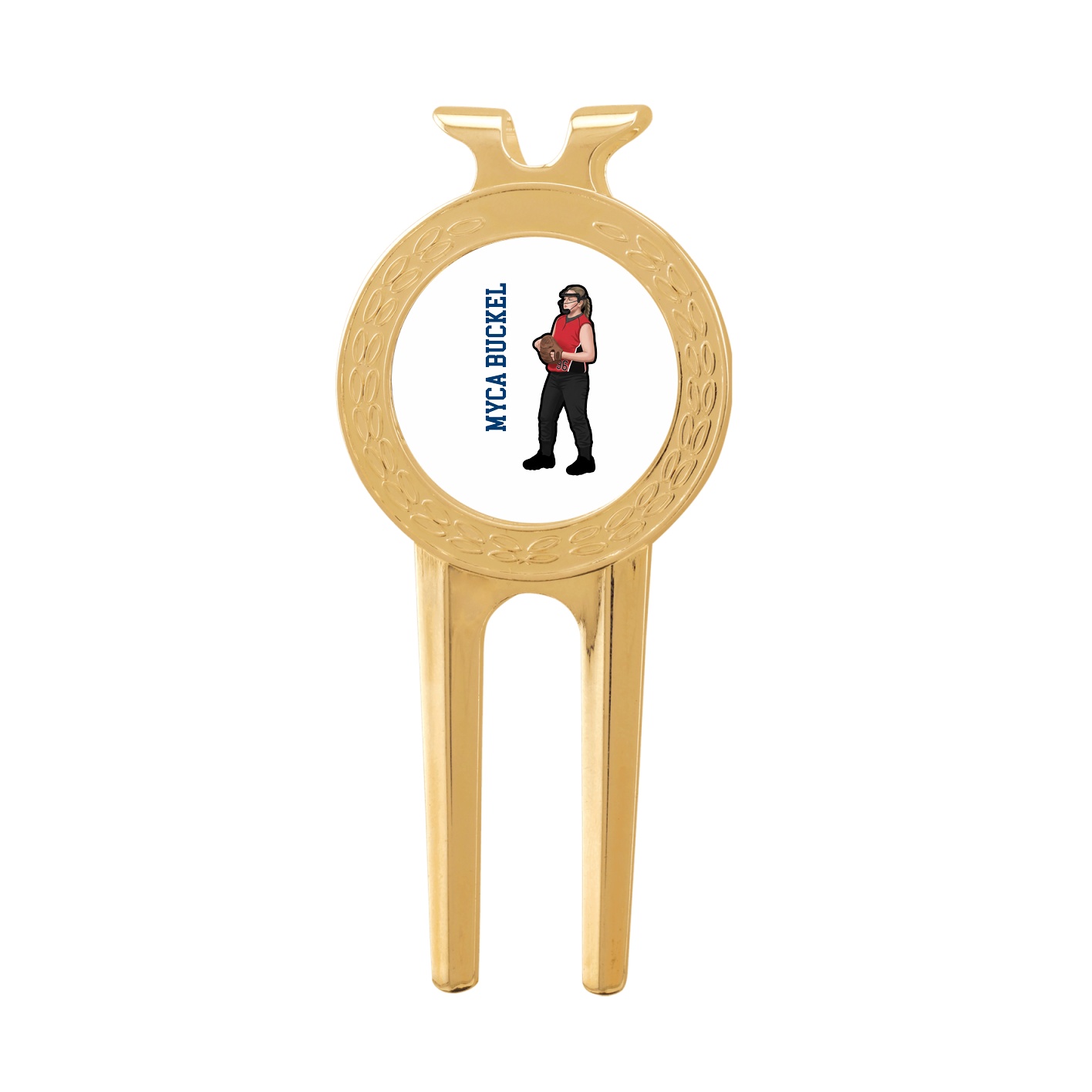 Divot Tool with Ball Marker — Name Vertical in Classic