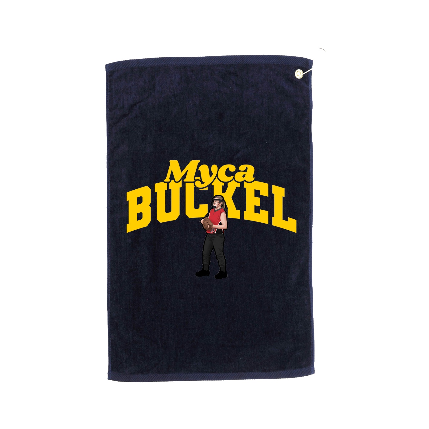 Golf Towel — Signature Arch in Navy