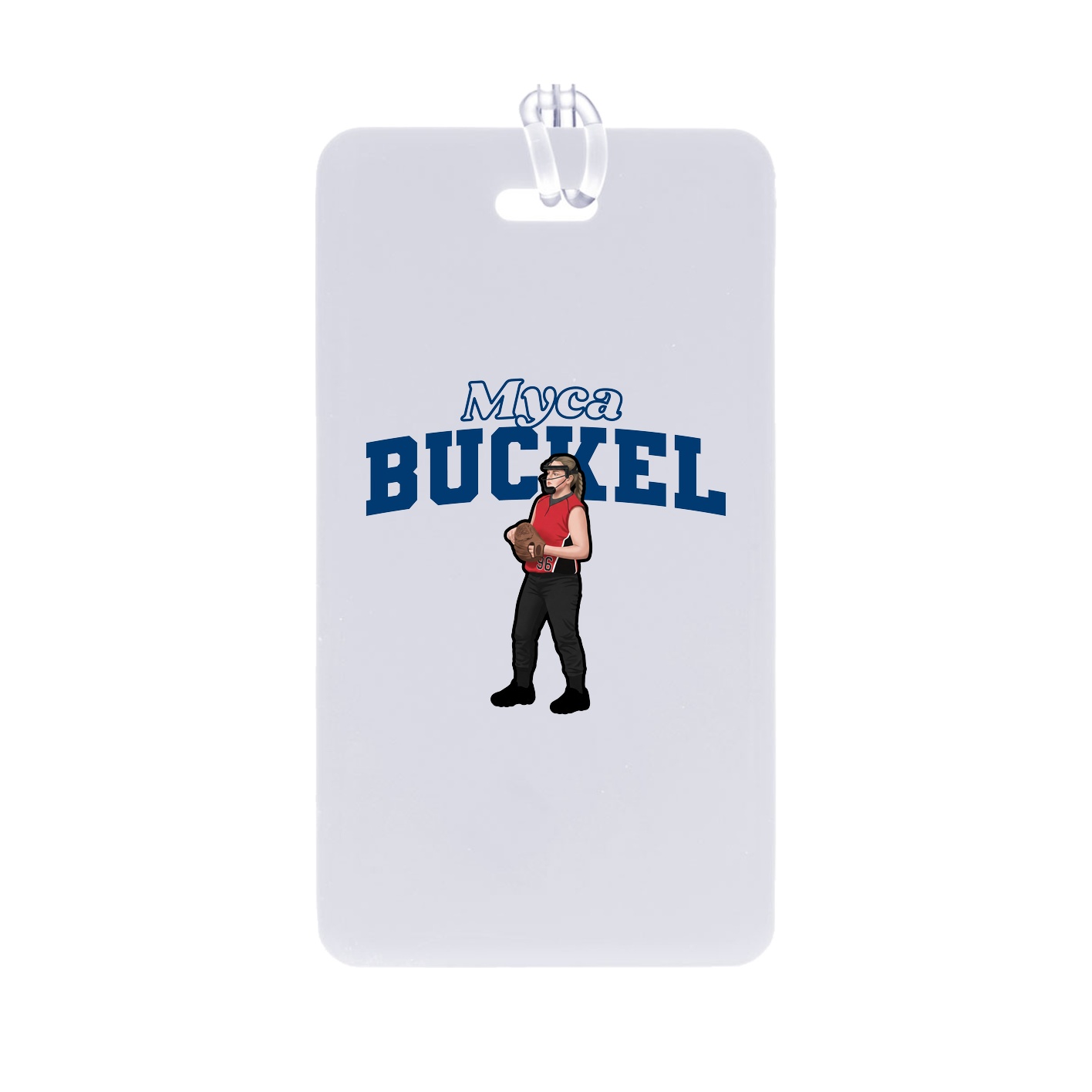 Bag Tag — Name Arch in Classic