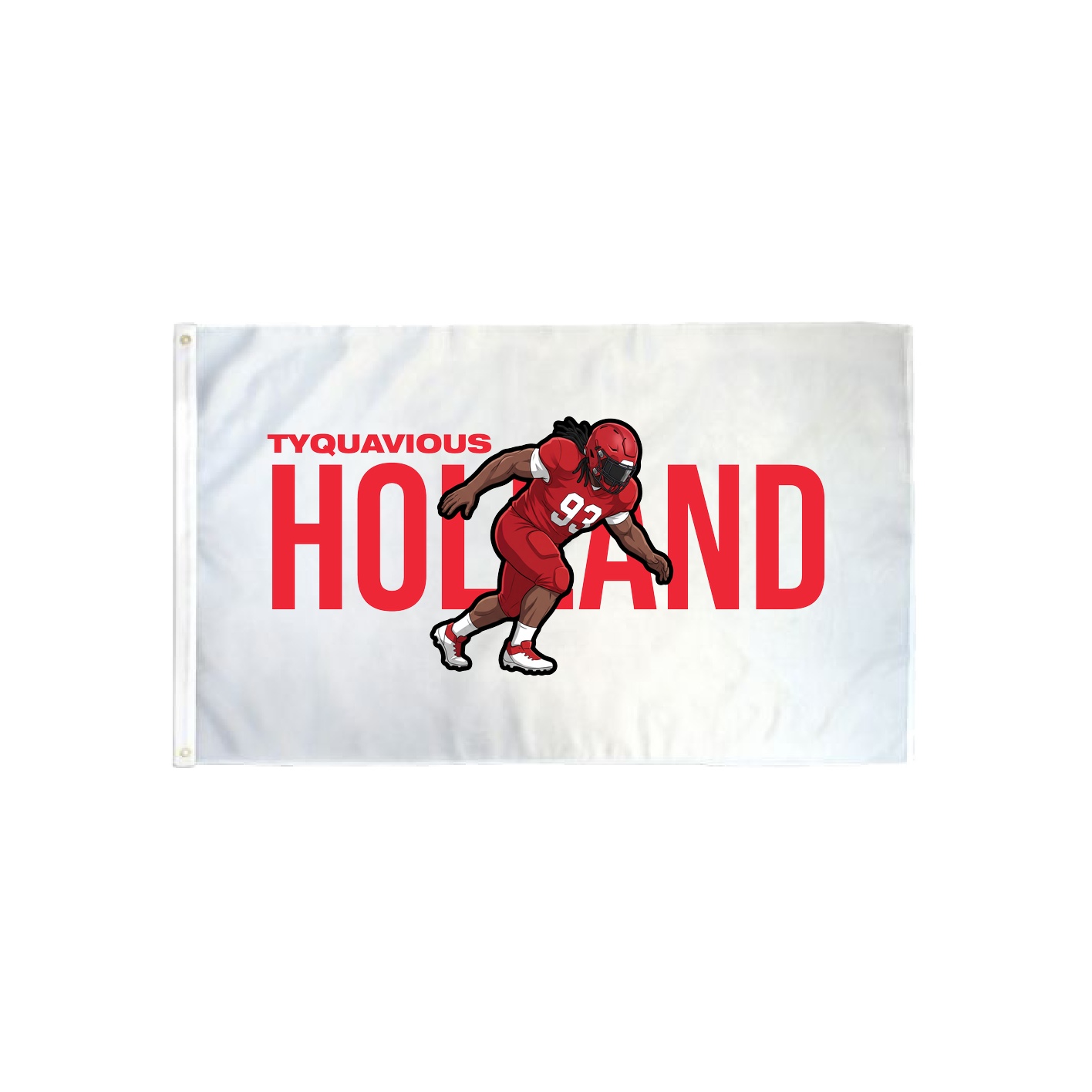 3x5 Flag — Player Name in Classic