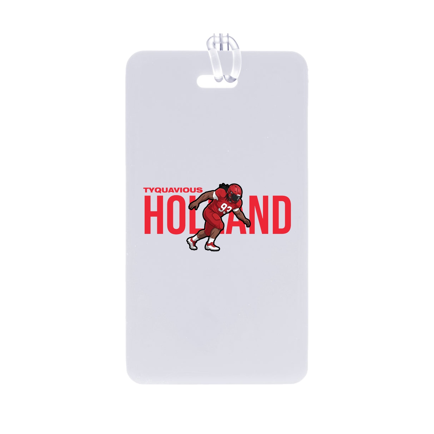 Bag Tag — Player Name in Classic