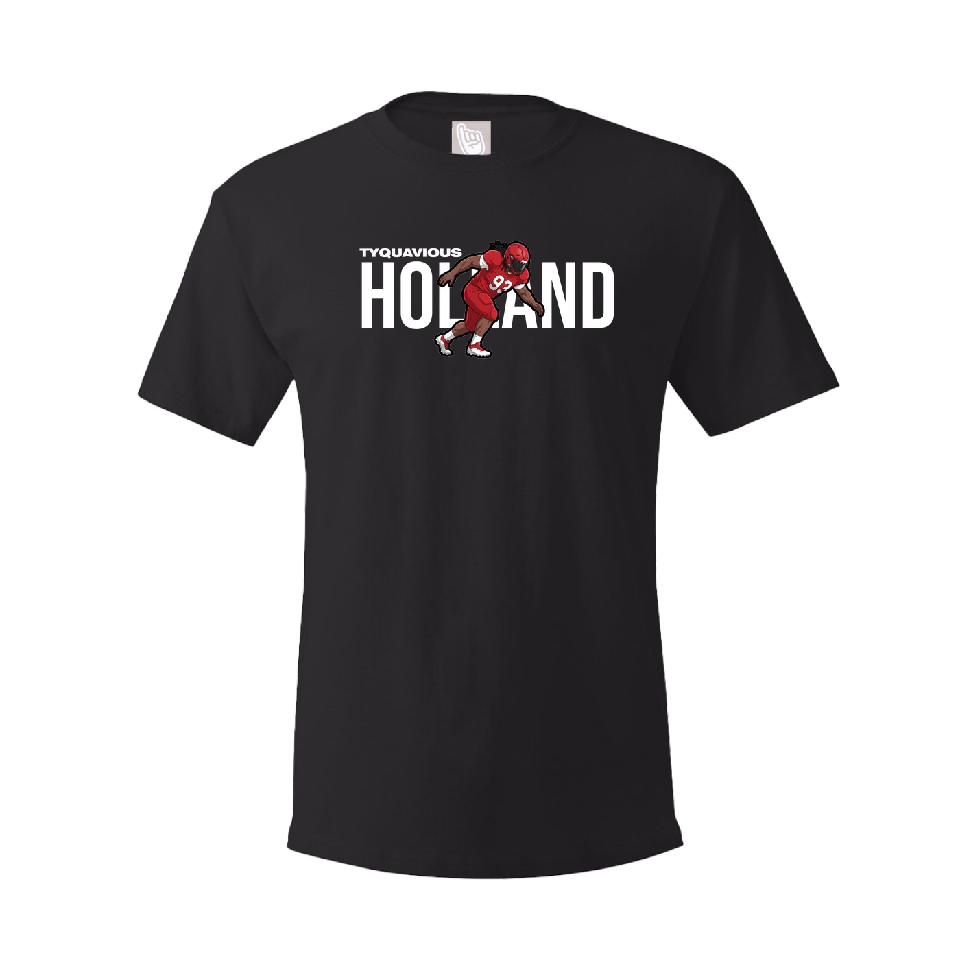Youth Tee — Player Name in Black