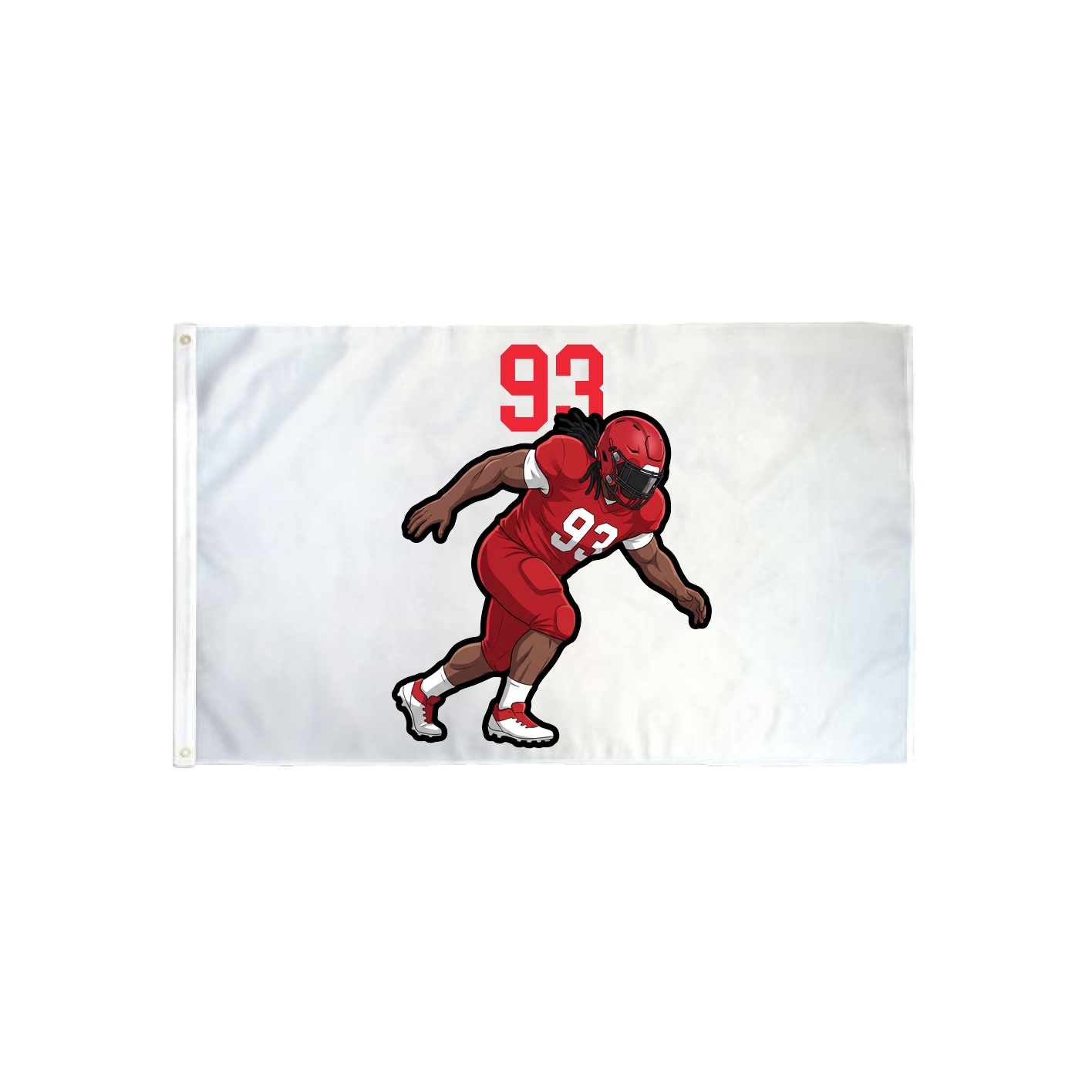 3x5 Flag — Number Top in Classic