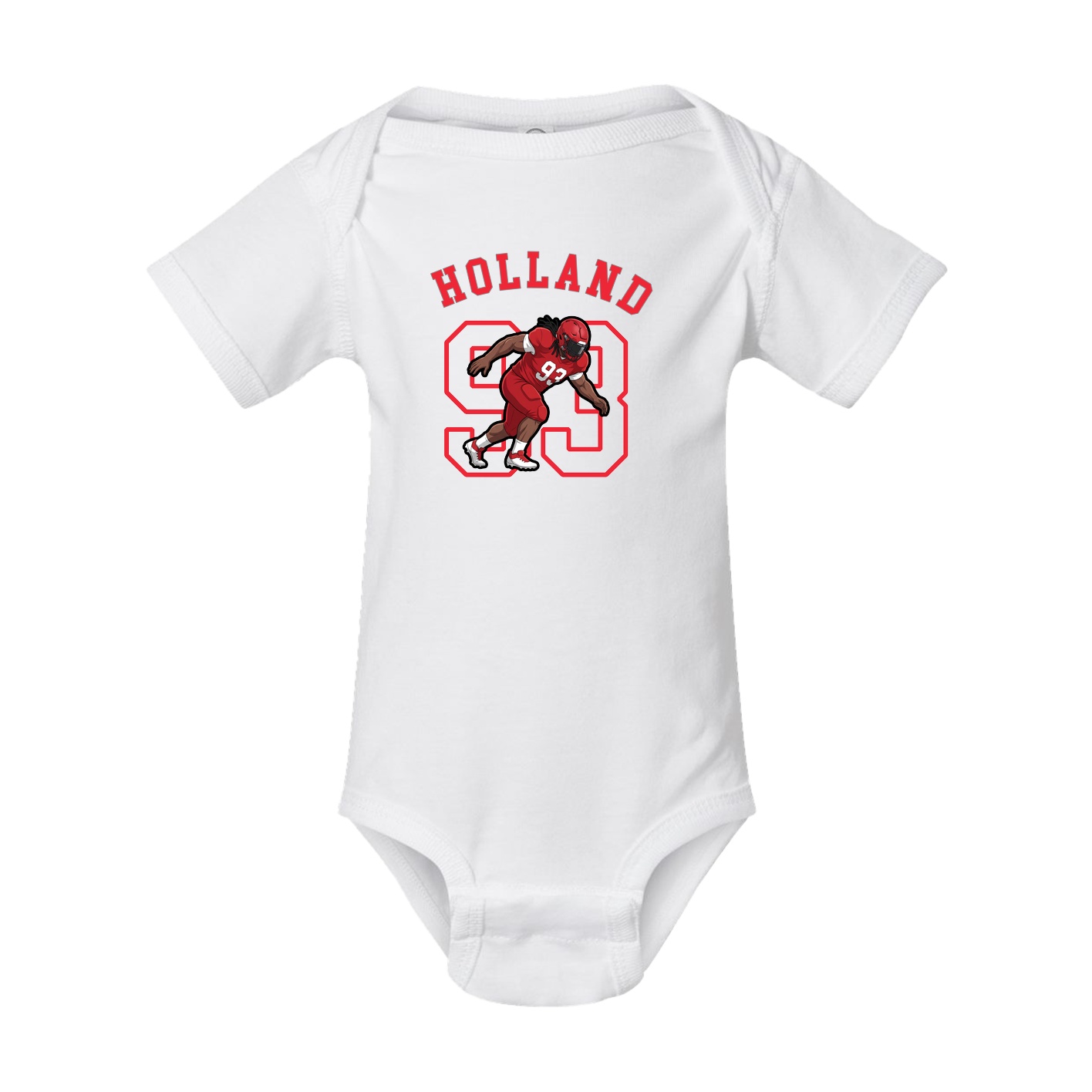 Baby Onesie — Shirsey Arch in White