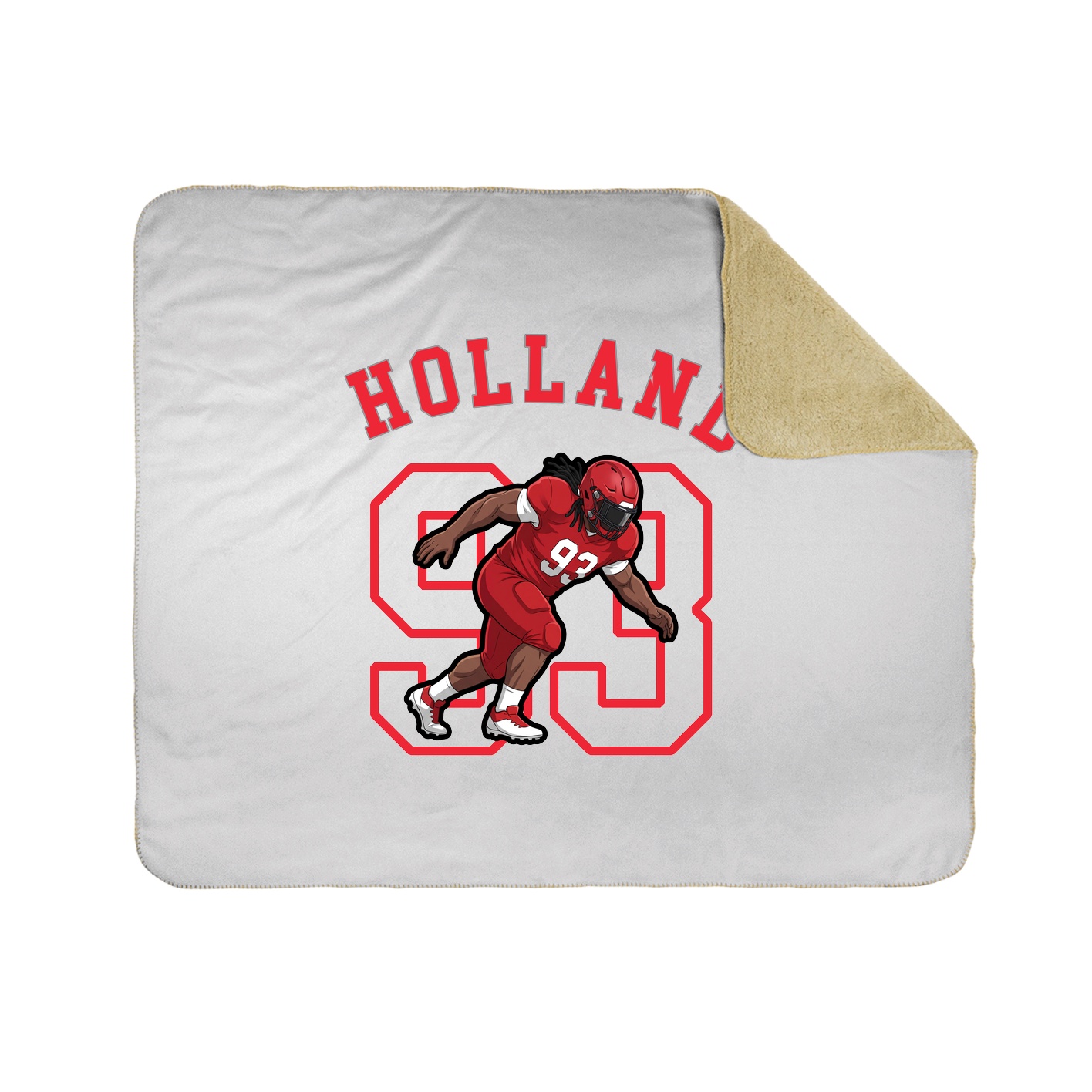 Throw Blanket — Shirsey Arch in White
