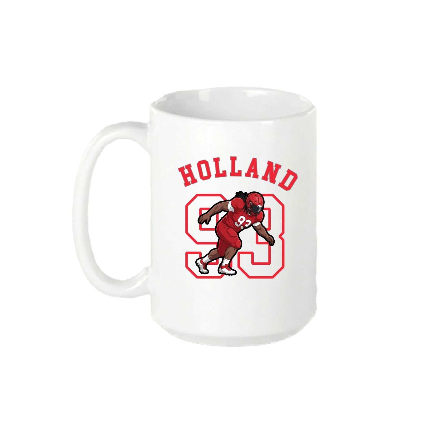 15oz Coffee Mug — Shirsey Arch in White