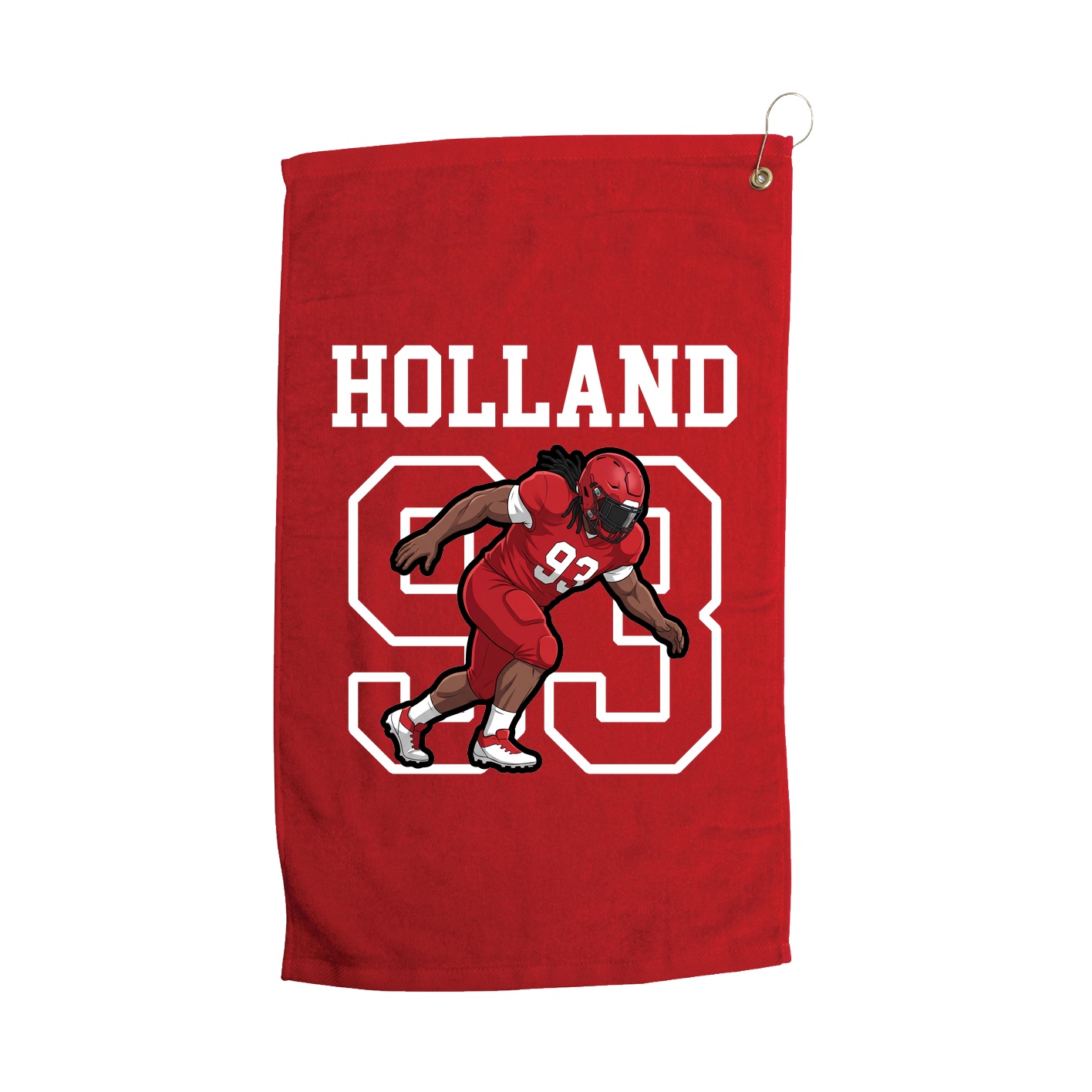 Golf Towel — Shirsey in Red