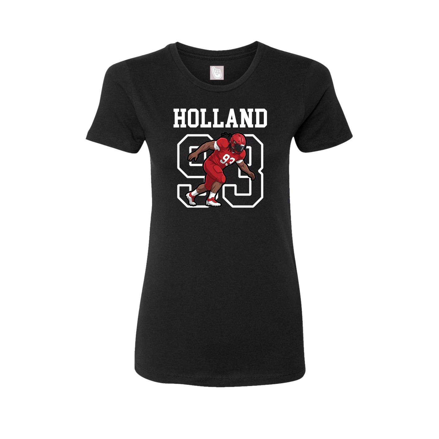 Fitted Women's Tee — Shirsey in Black