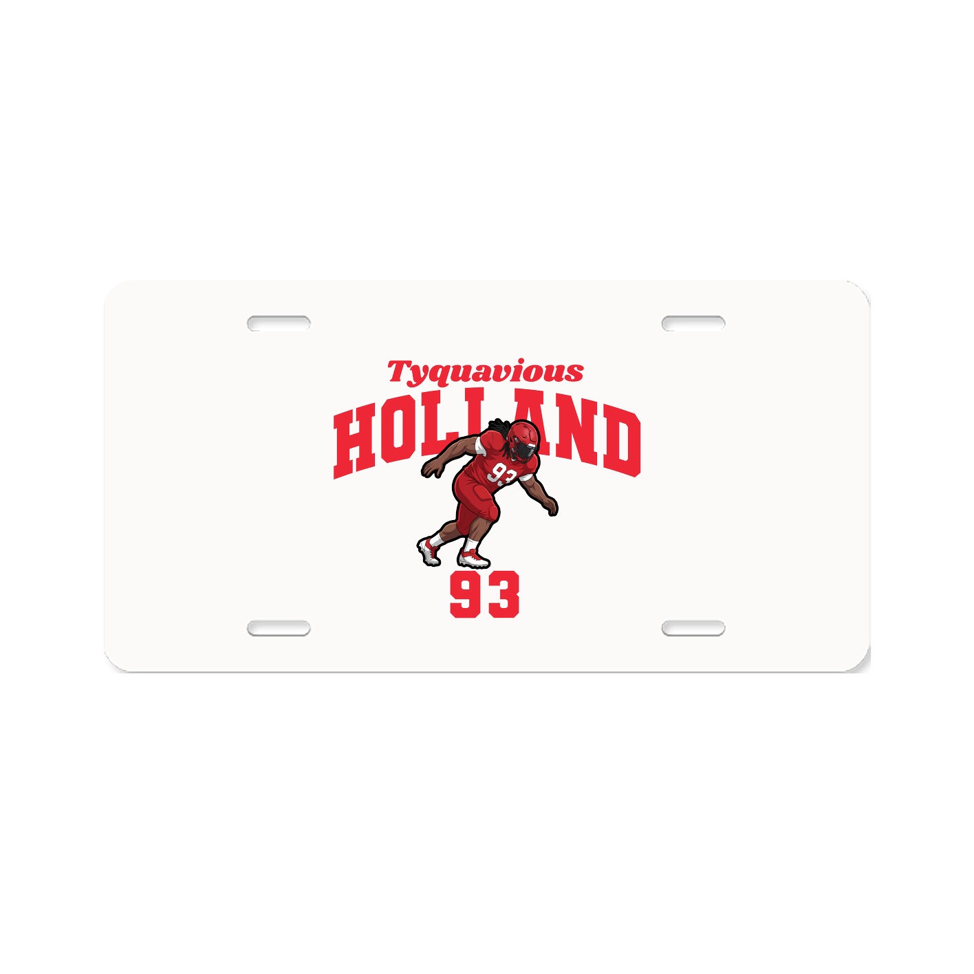 License Plate — Signature Arch in Classic