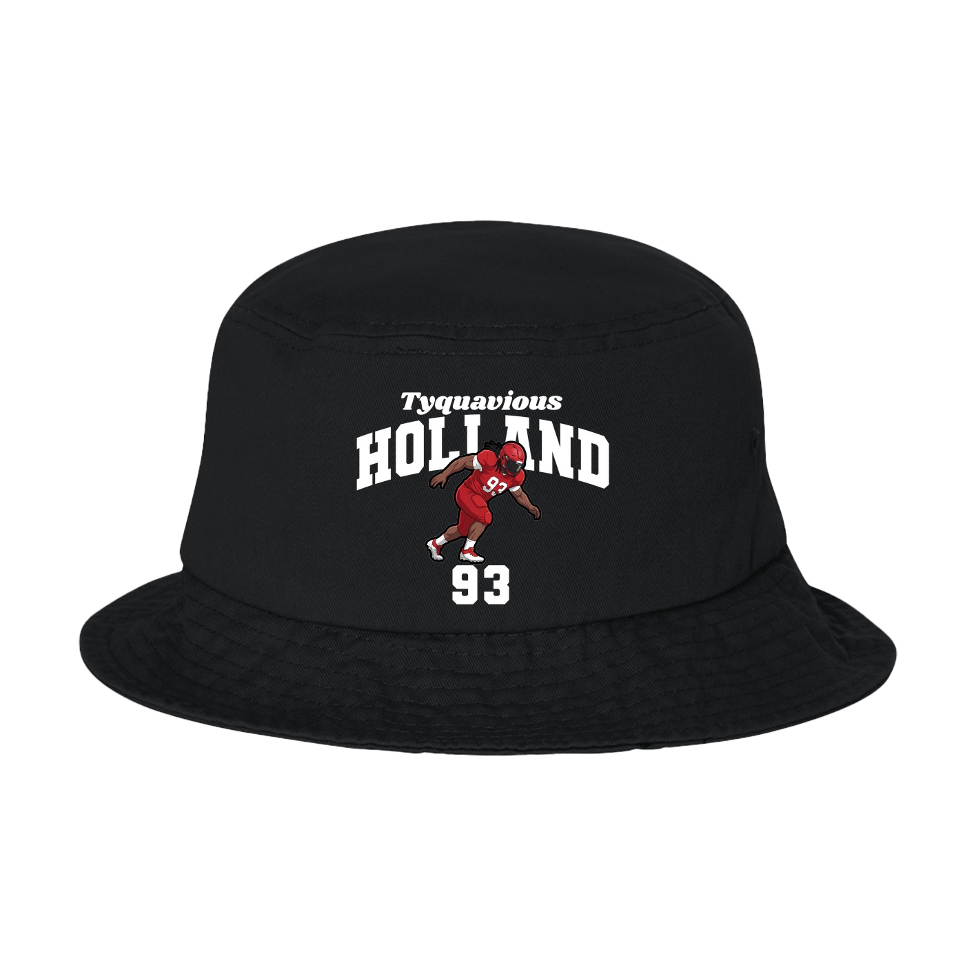 Bucket Cap — Signature Arch in Black