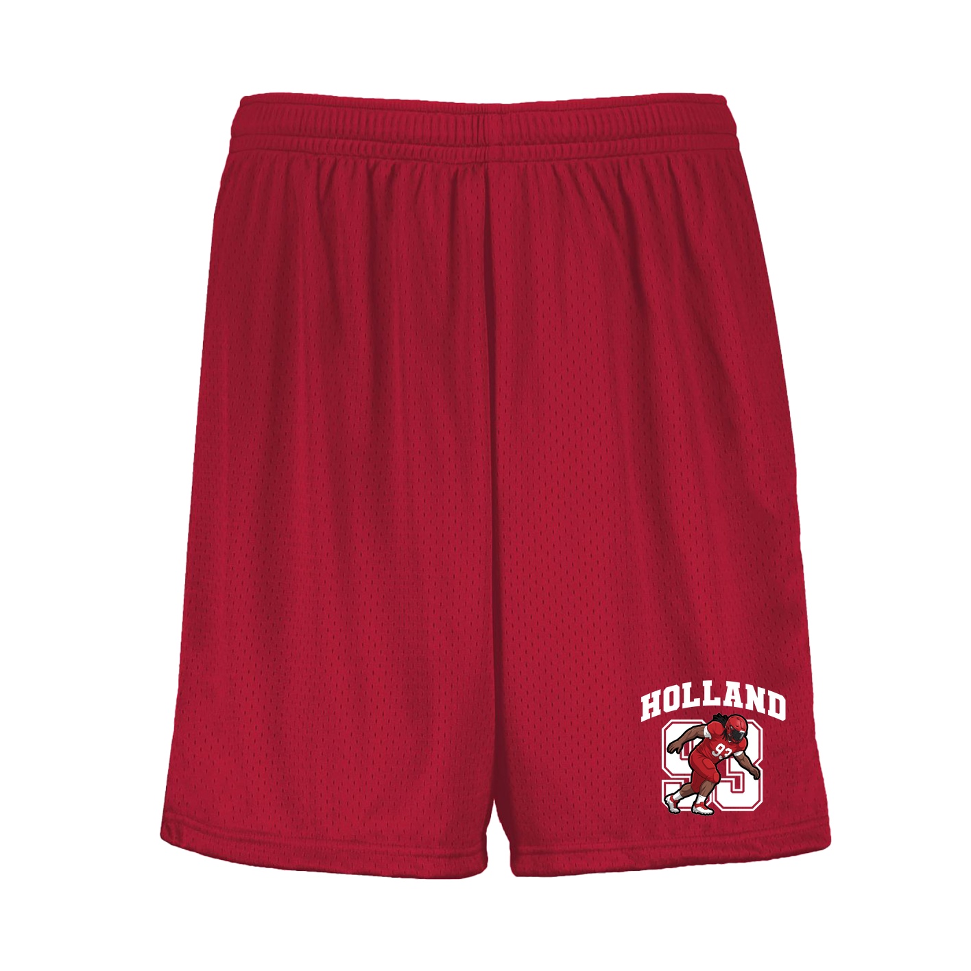 Shorts — Number in Red