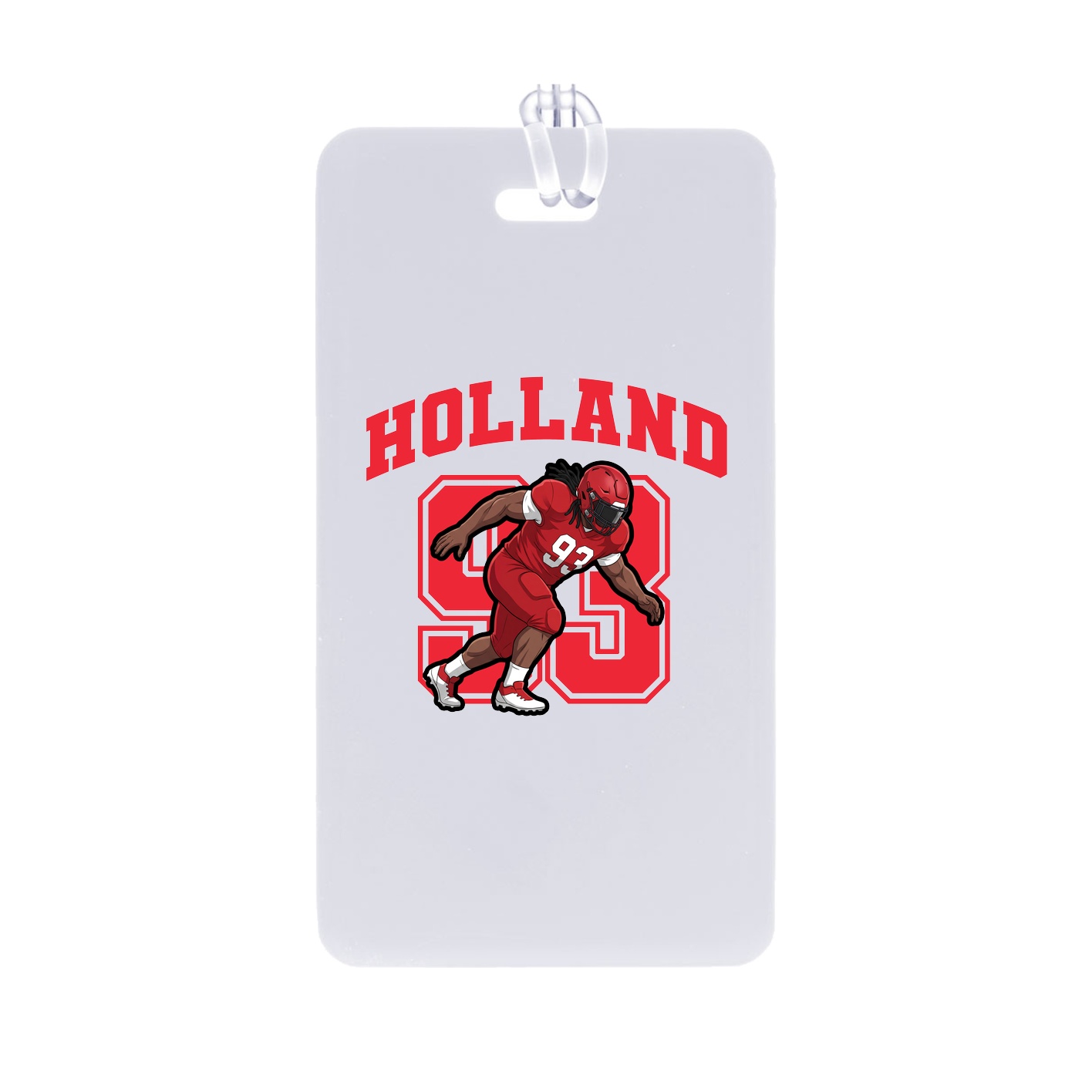 Bag Tag — Number in Classic