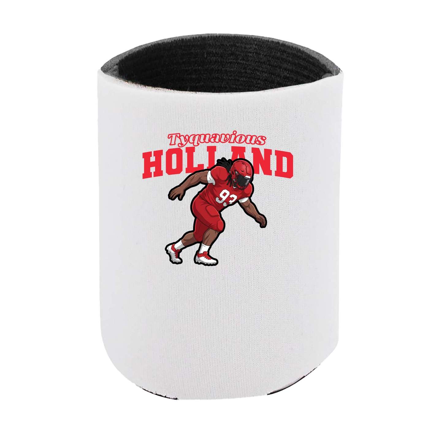 Can Holder — Name Arch in White
