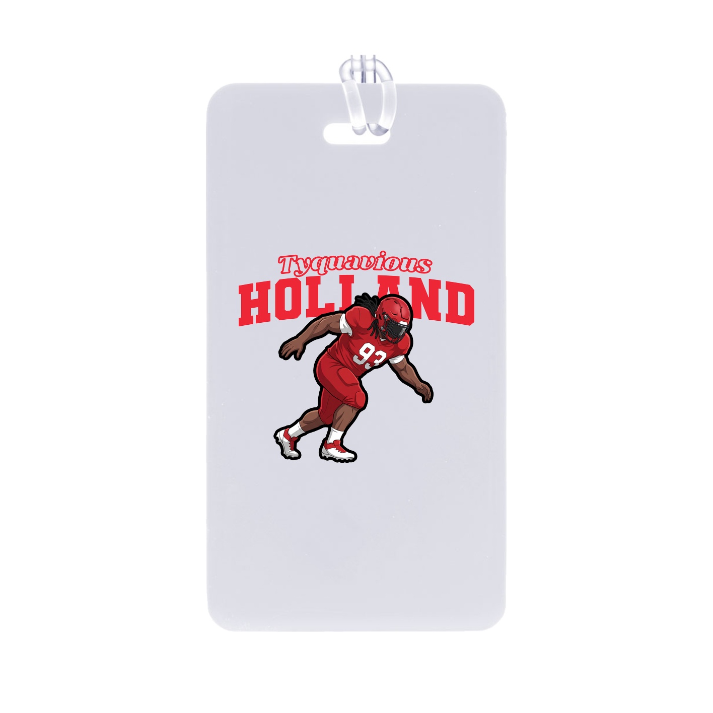 Bag Tag — Name Arch in Classic