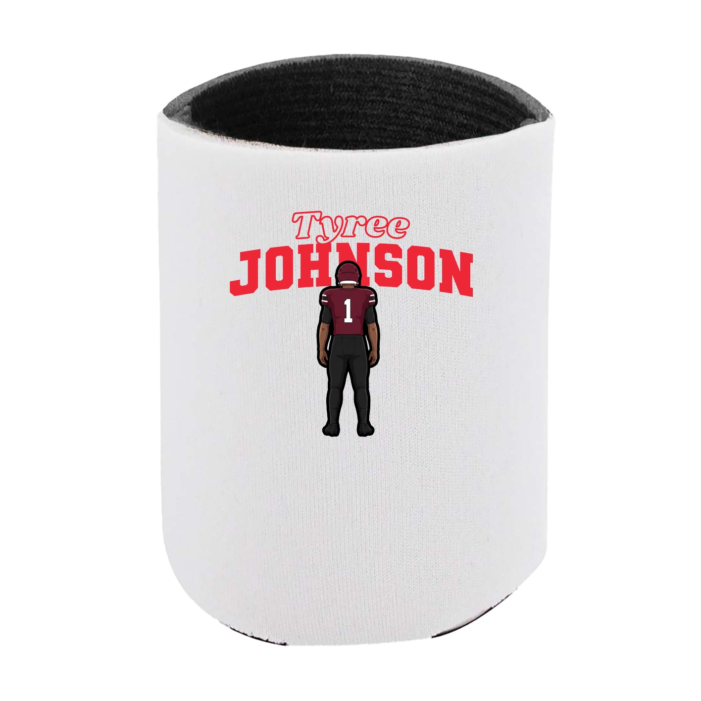 Can Holder — Name Arch in White