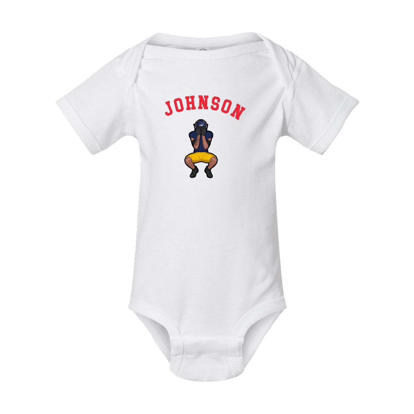 Baby Onesie — Shirsey Arch in White