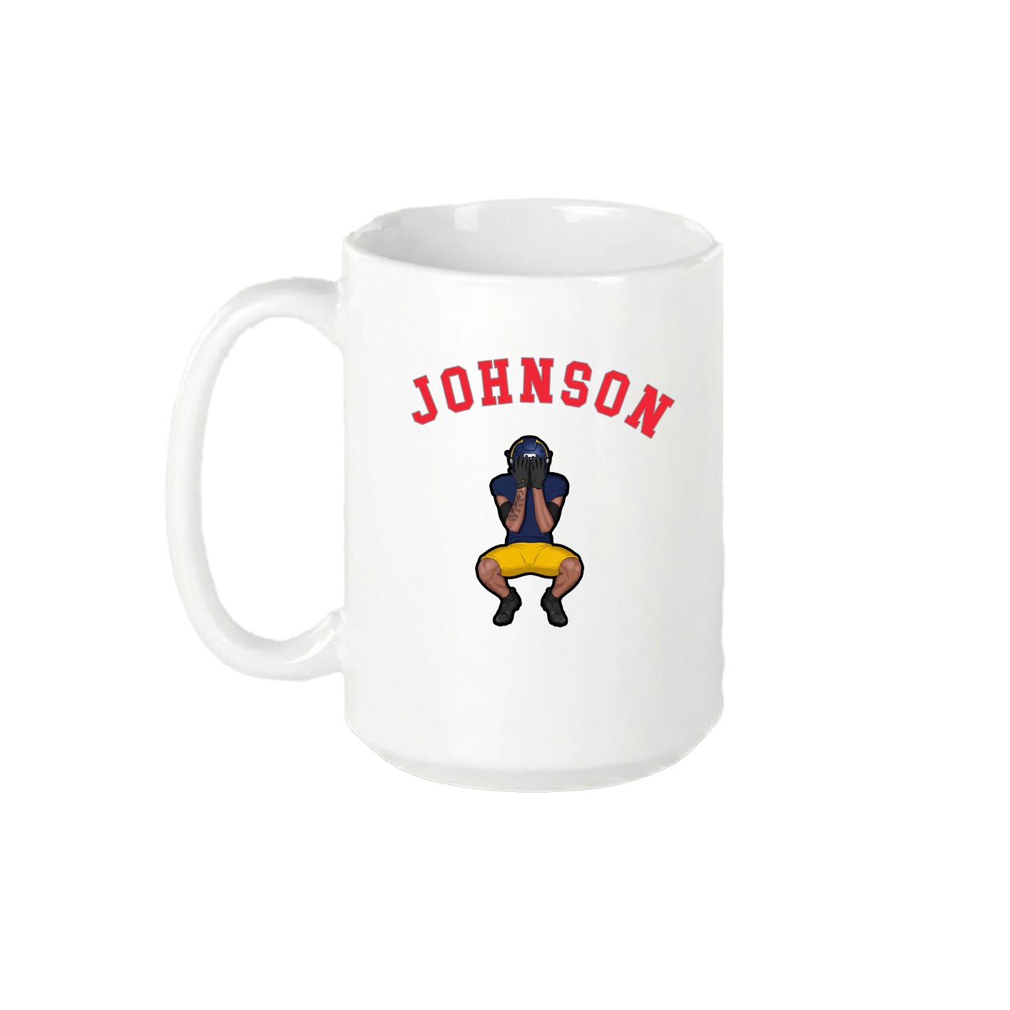 15oz Coffee Mug — Shirsey Arch in White