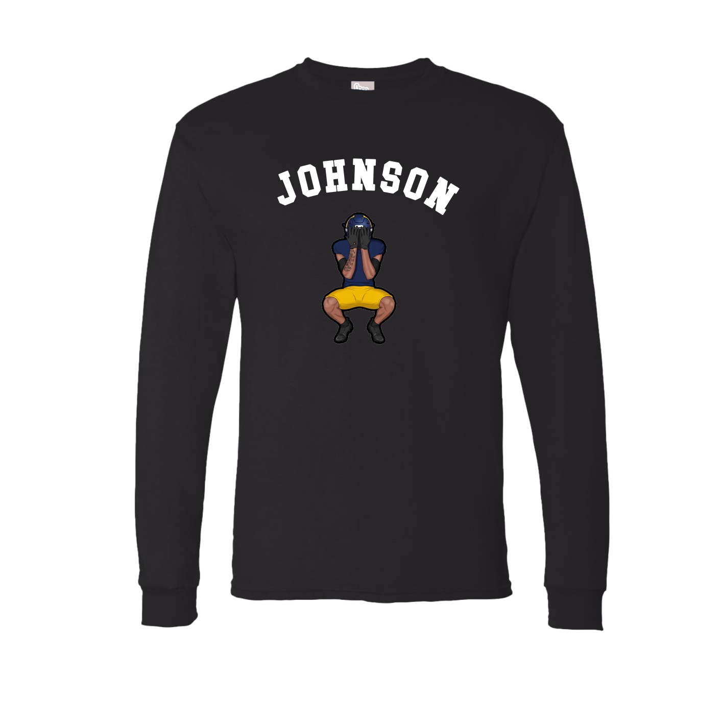 Long Sleeve Tee — Shirsey Arch in Black