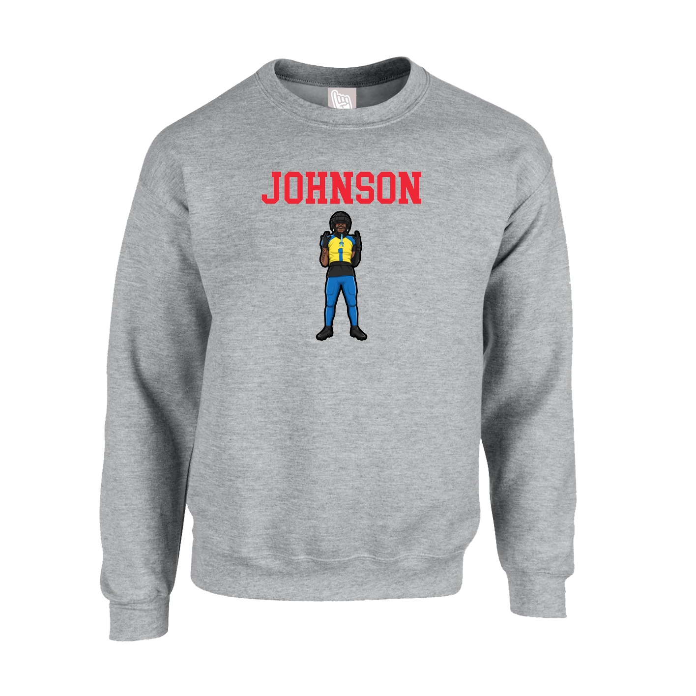 Fleece Crew — Shirsey in Grey