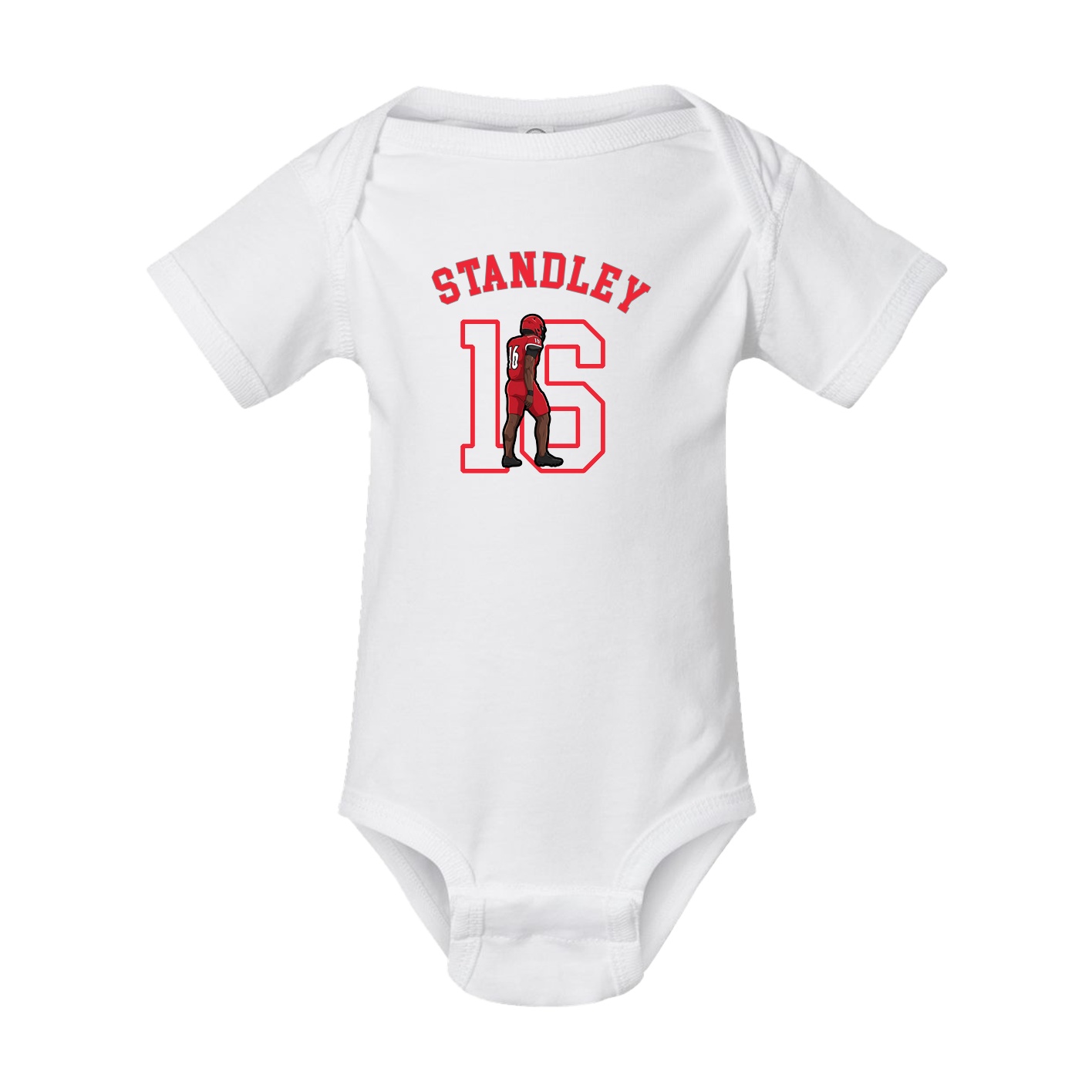 Baby Onesie — Shirsey Arch in White