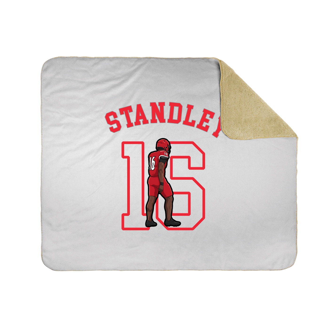 Throw Blanket — Shirsey Arch in White