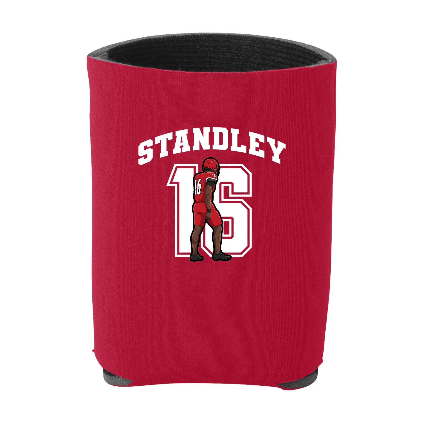 Can Holder — Number in Red