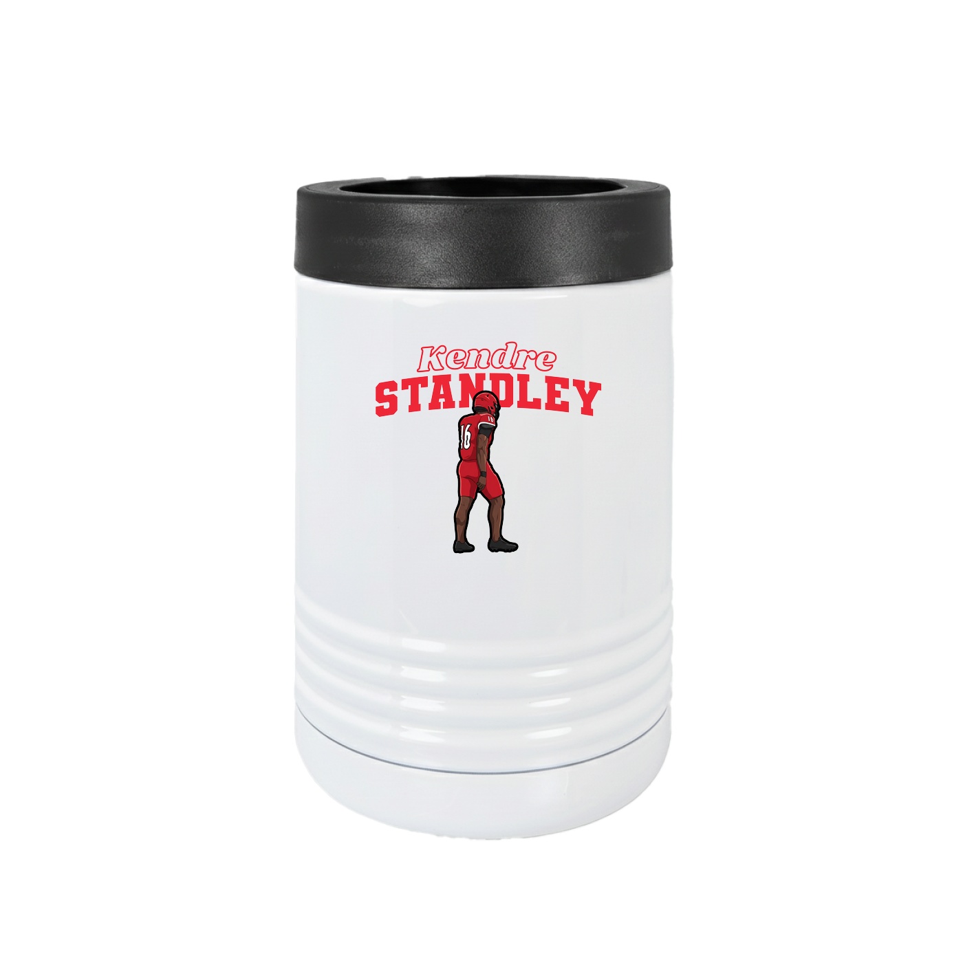 Beverage Holder — Name Arch in White