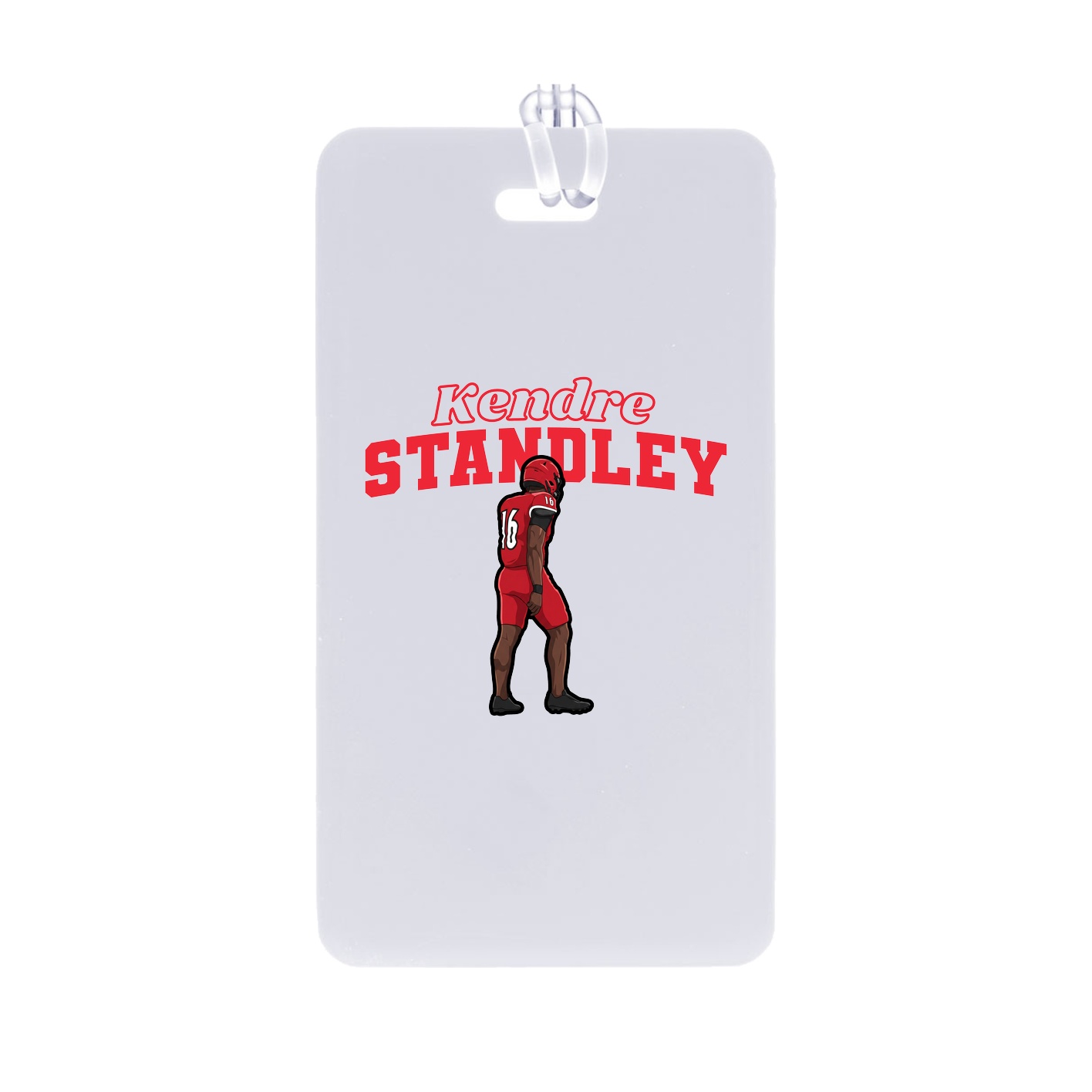 Bag Tag — Name Arch in Classic