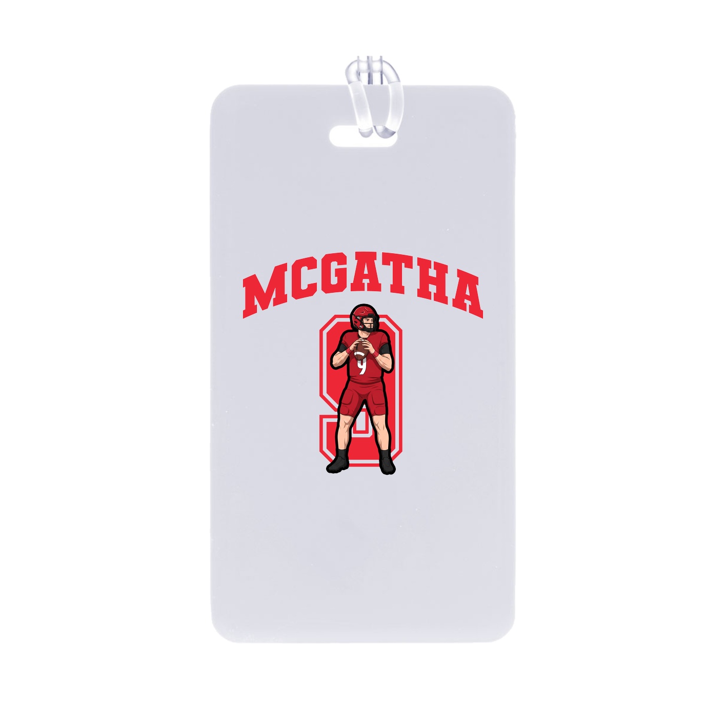 Bag Tag — Number in Classic