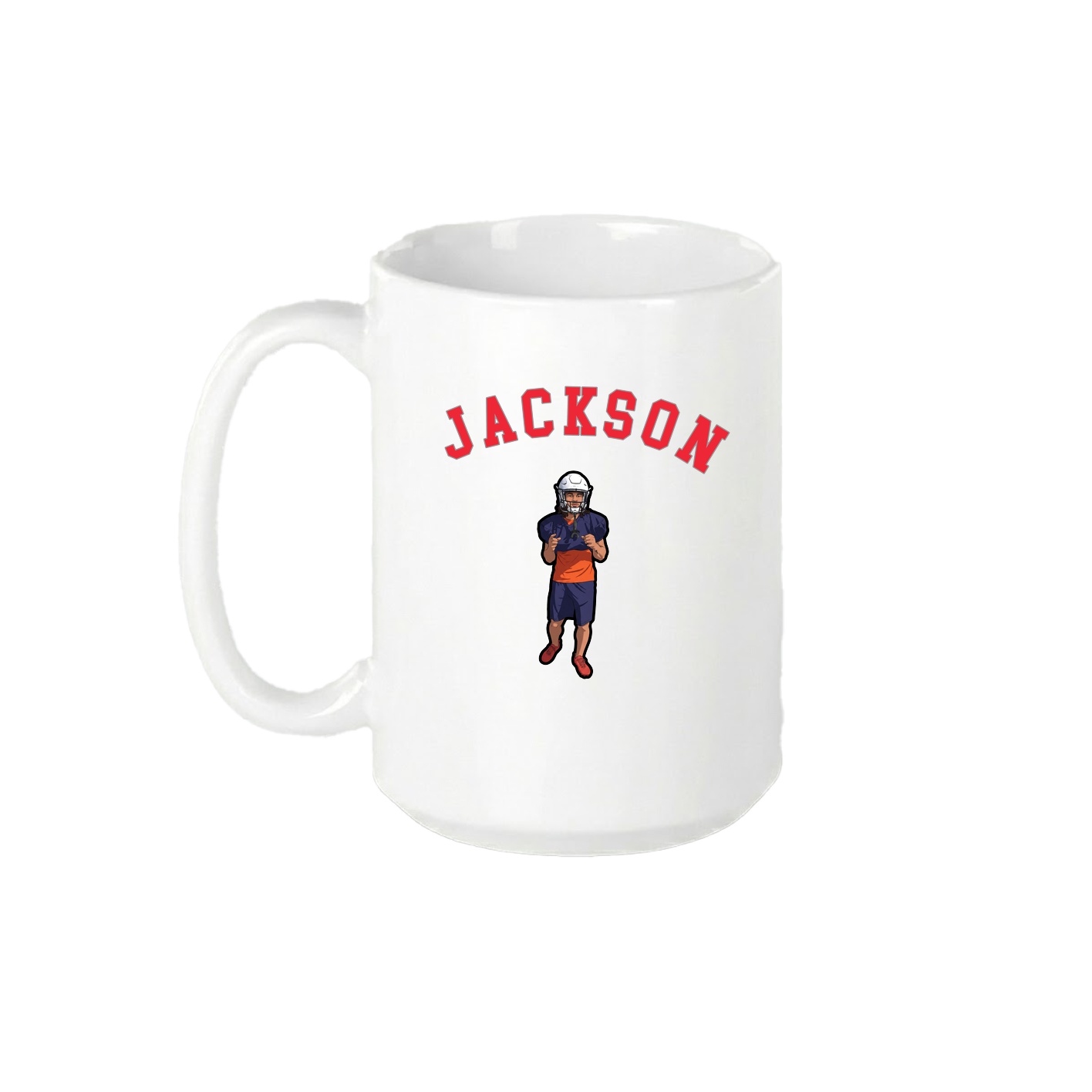 15oz Coffee Mug — Shirsey Arch in White