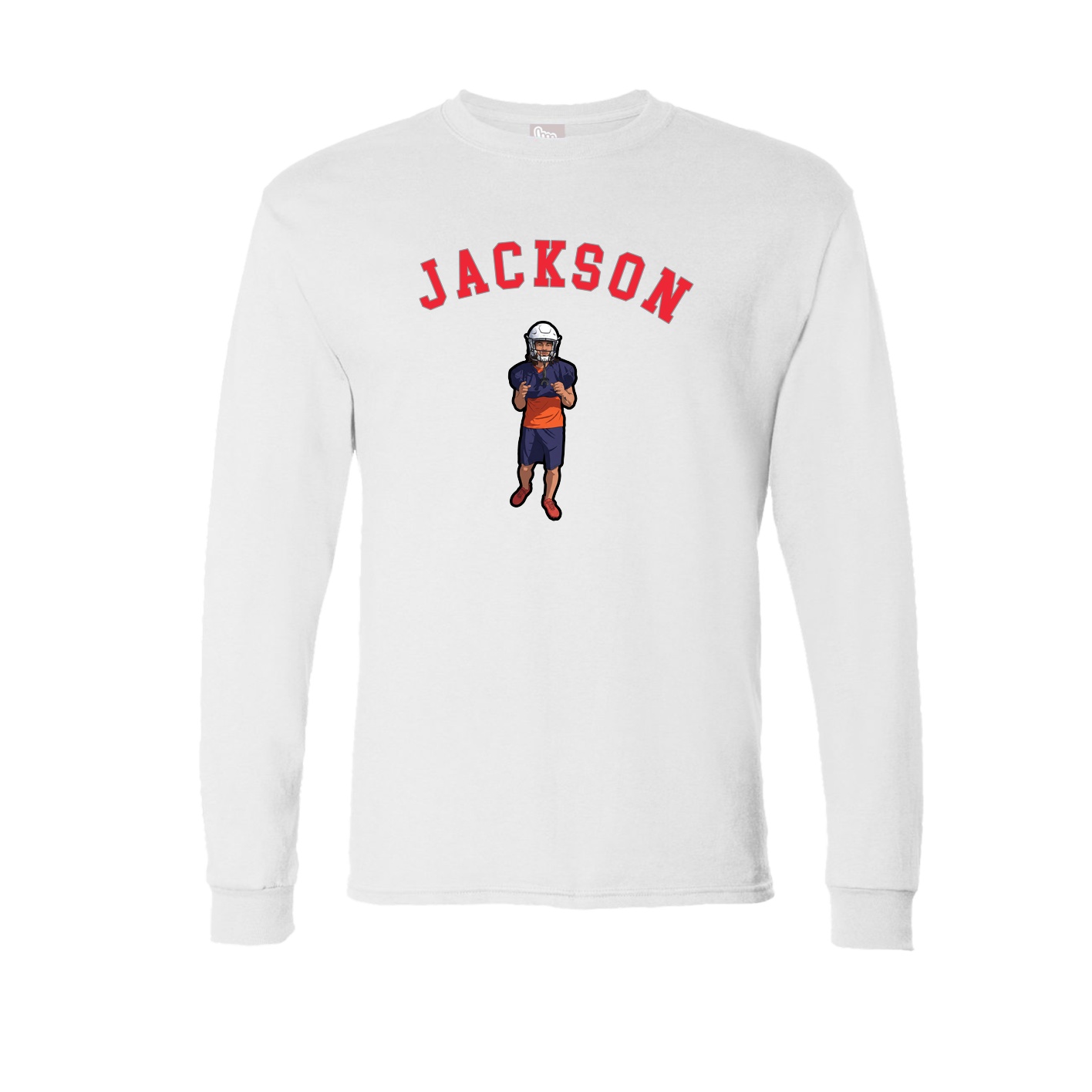 Long Sleeve Tee — Shirsey Arch in White