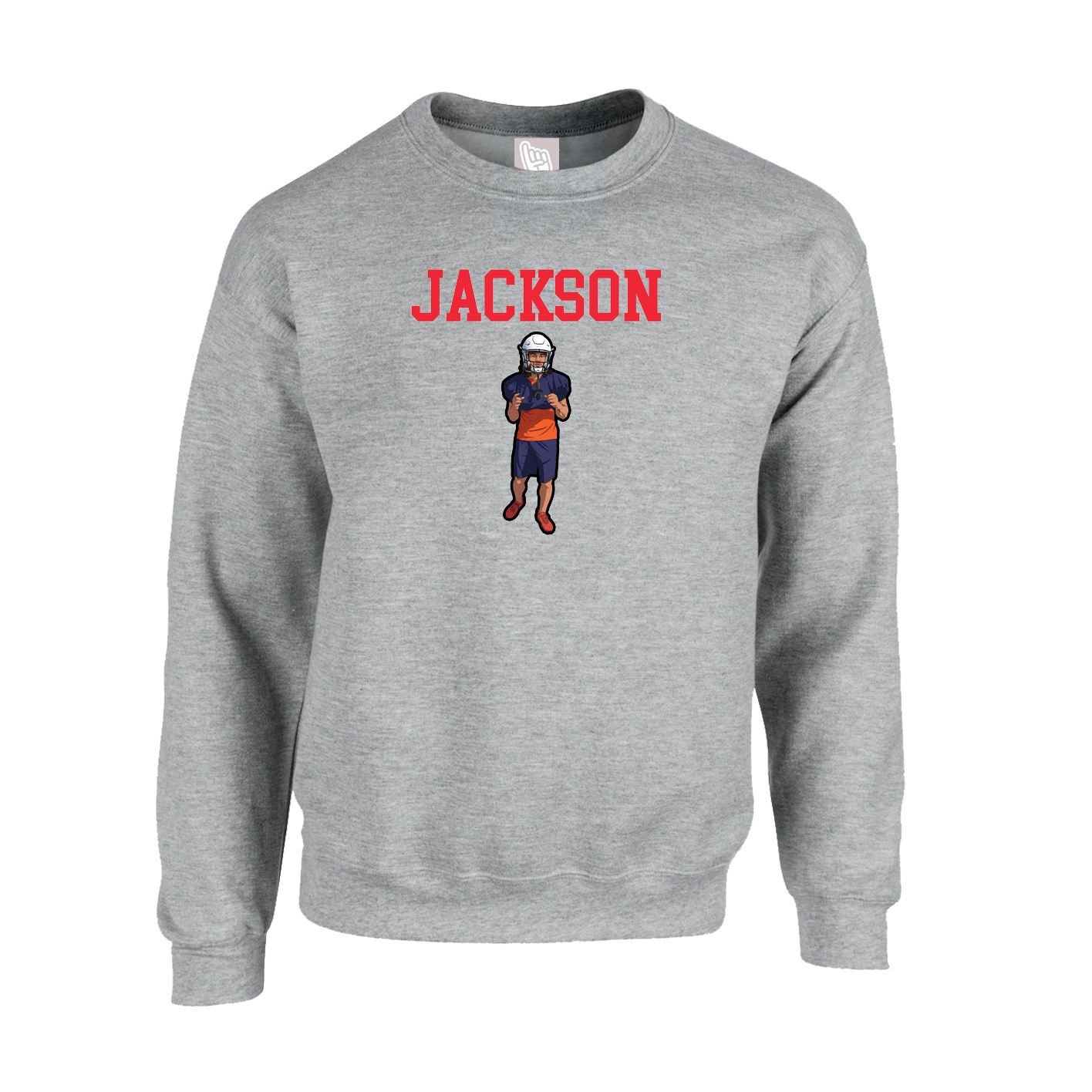 Fleece Crew — Shirsey in Grey