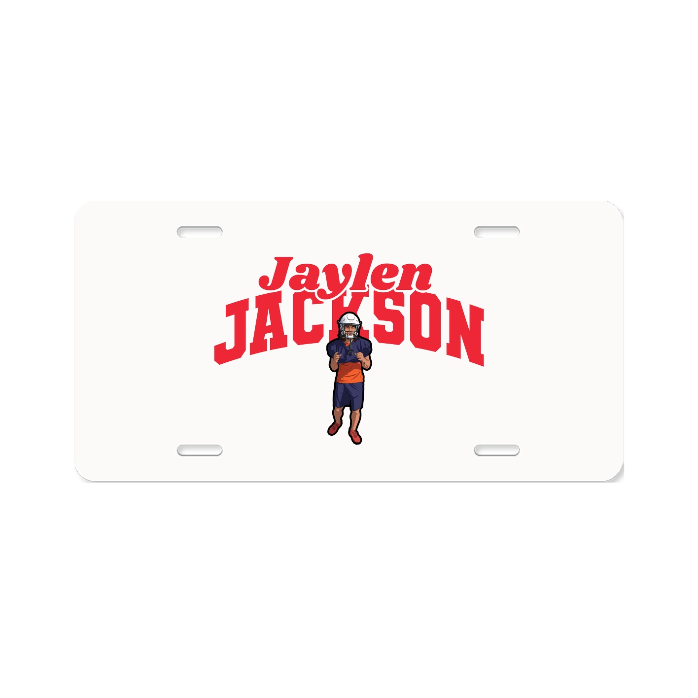 License Plate — Signature Arch in Classic