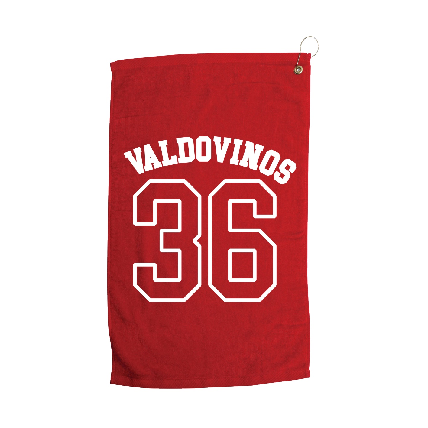 Golf Towel — Shirsey Arch in Red